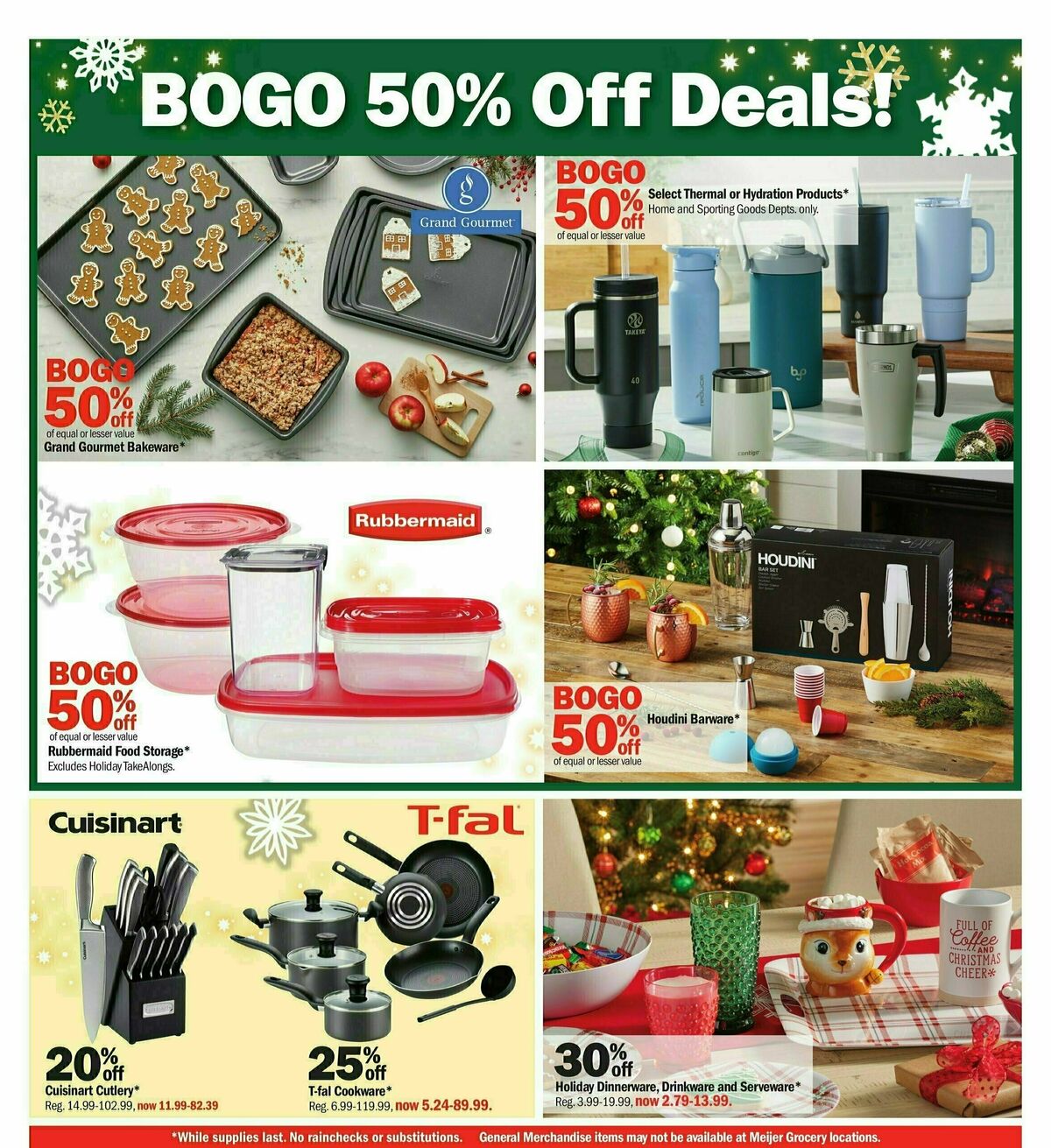 Meijer Holiday Ad Weekly Ad from December 17