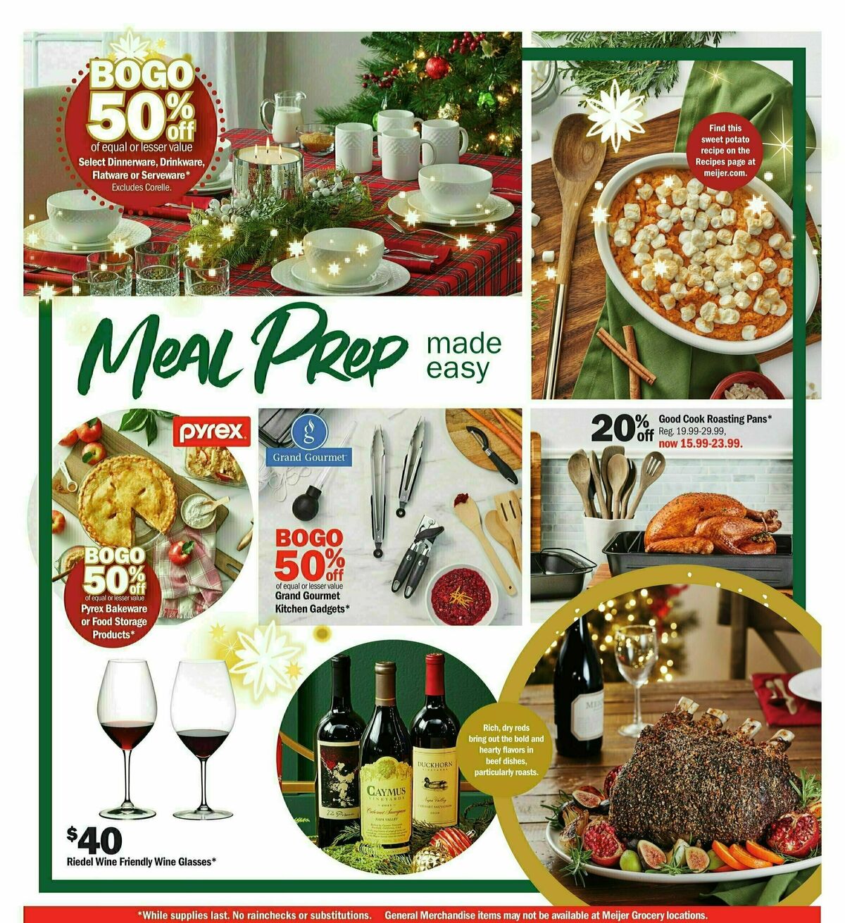 Meijer Holiday Ad Weekly Ad from December 17