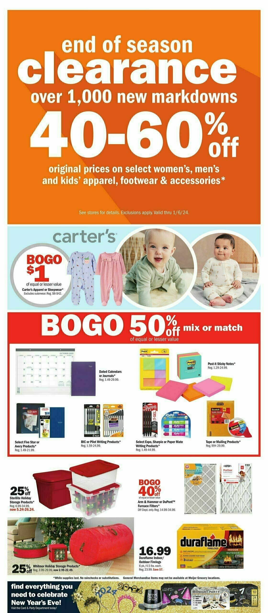 Meijer Weekly Ad from December 26