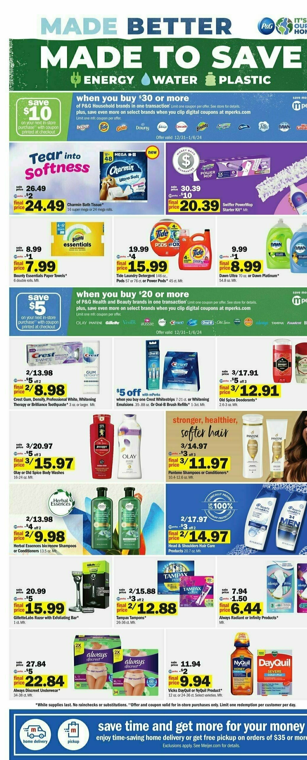 Meijer Weekly Ad from December 31