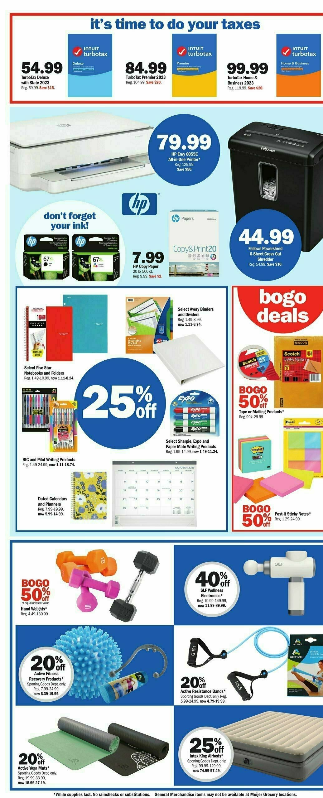 Meijer Weekly Ad from December 31