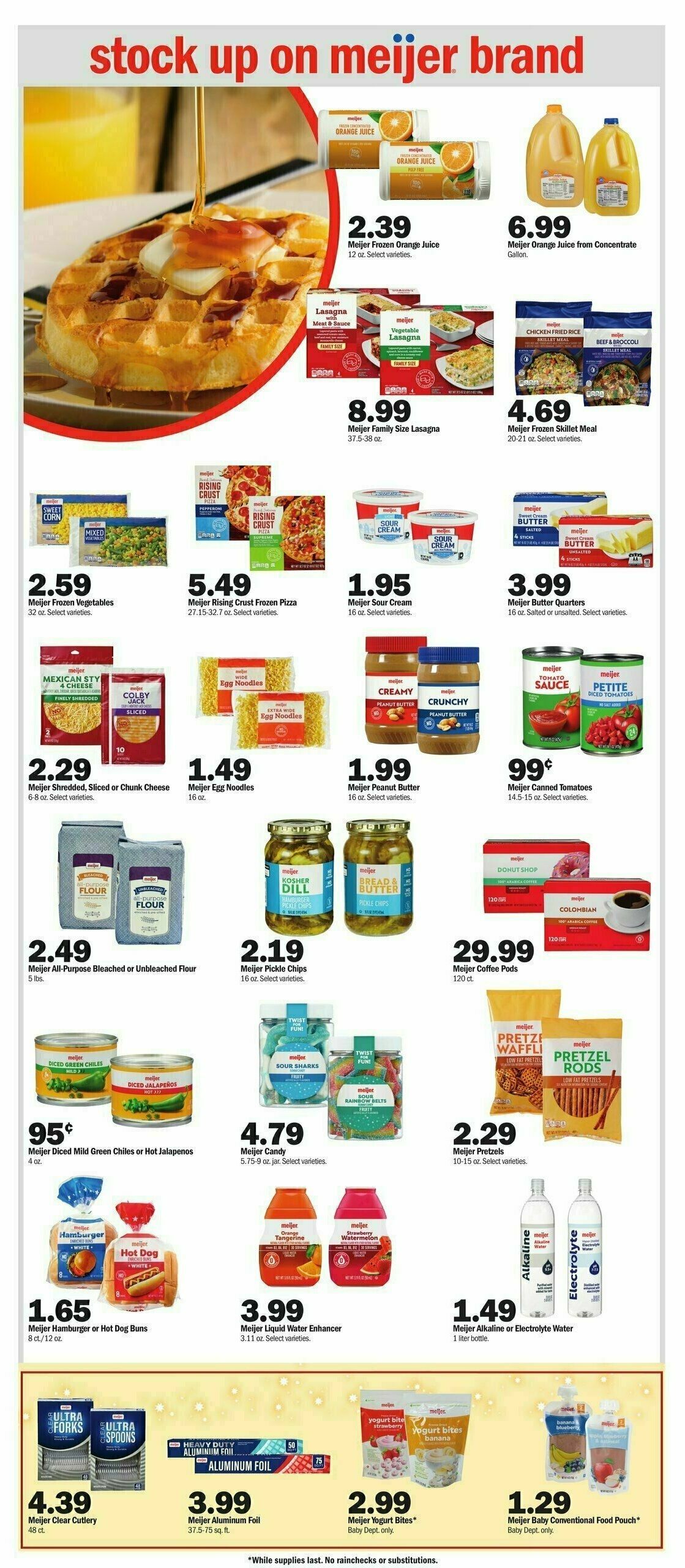 Meijer Weekly Ad from December 31