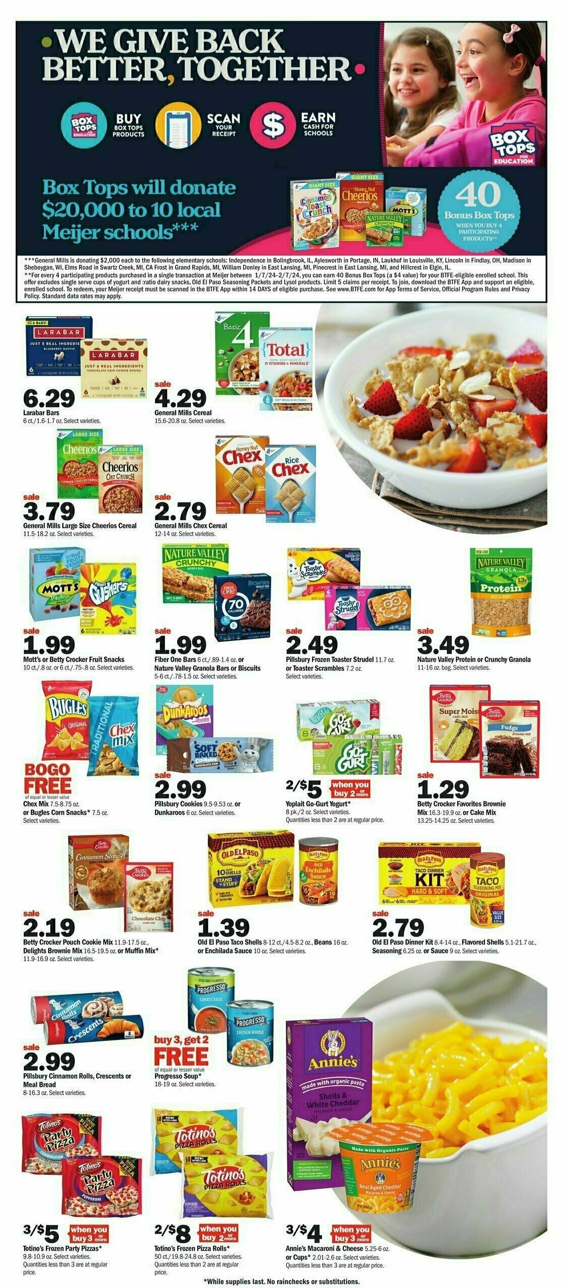 Meijer Weekly Ad from January 7