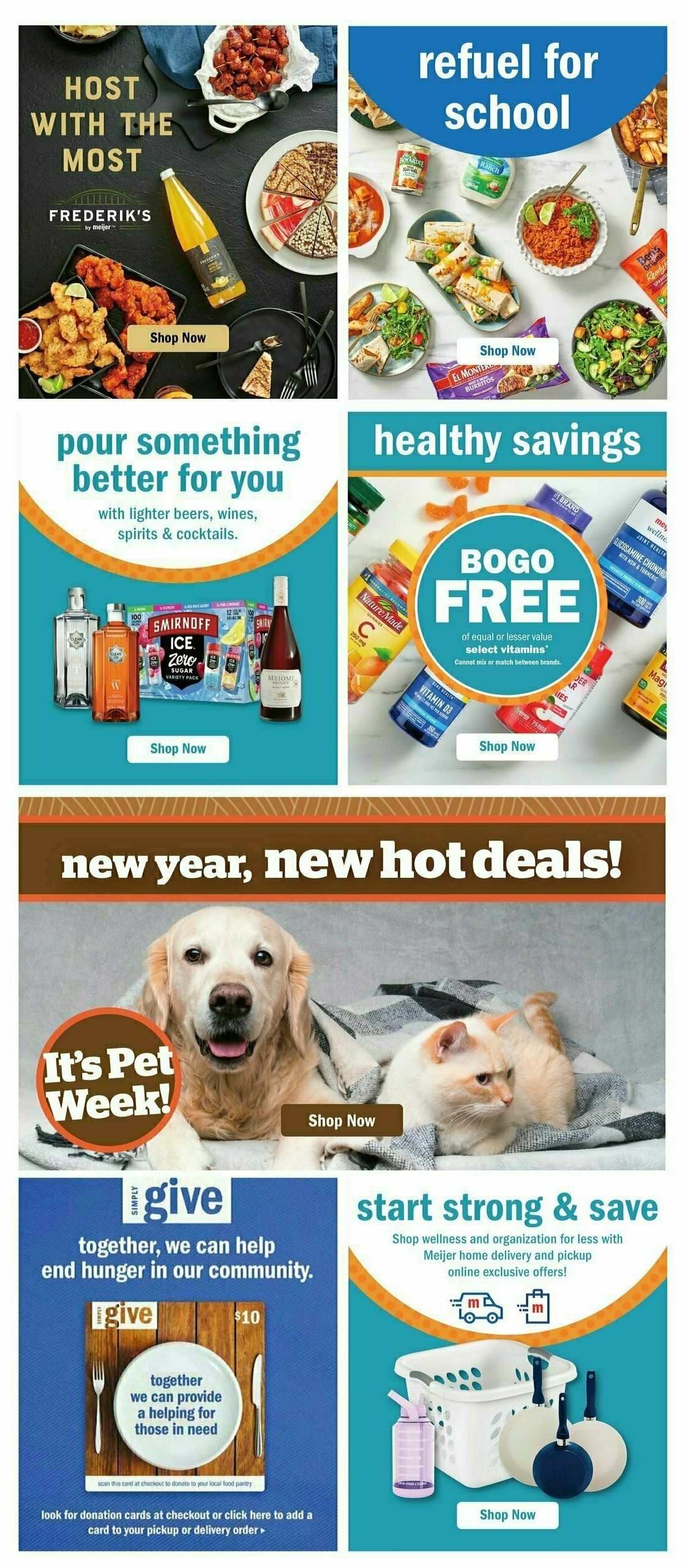 Meijer Weekly Ad from January 7