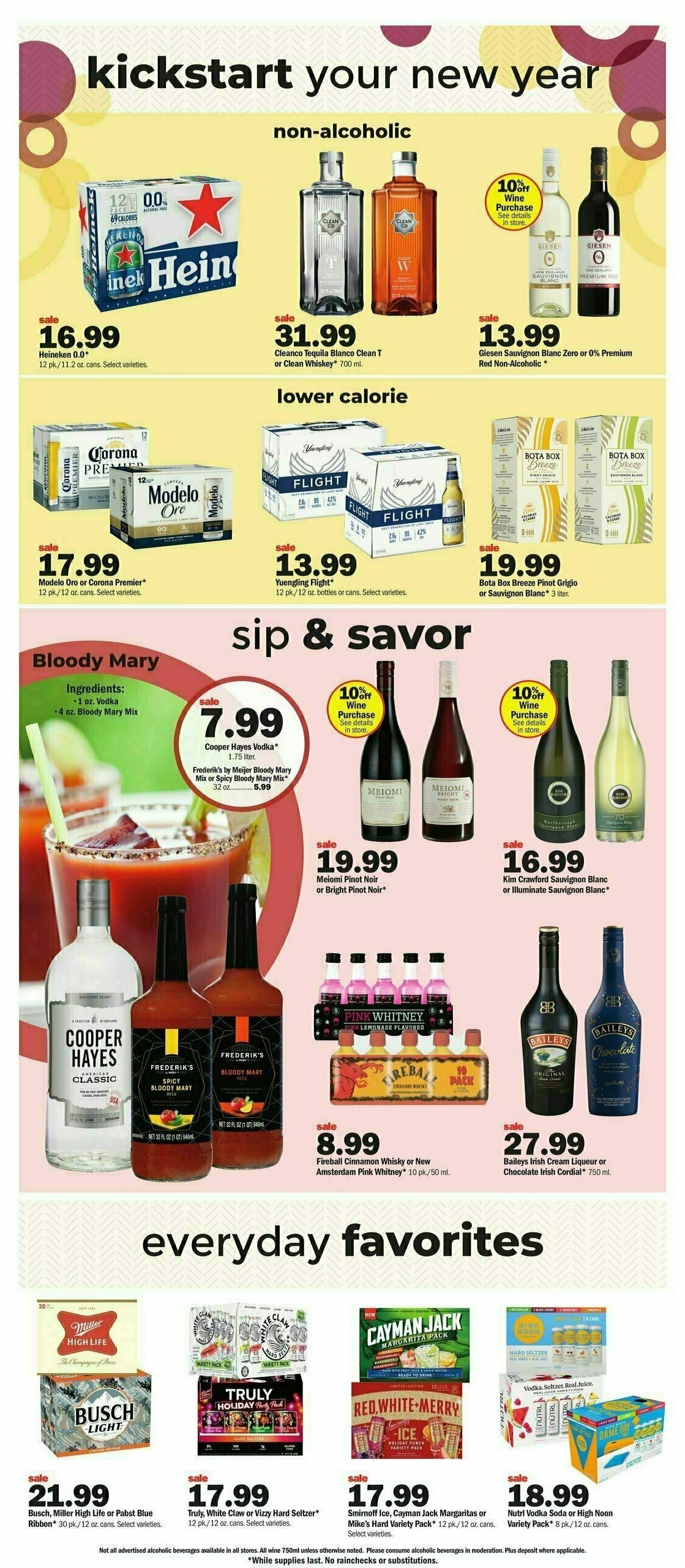 Meijer Weekly Ad from January 7