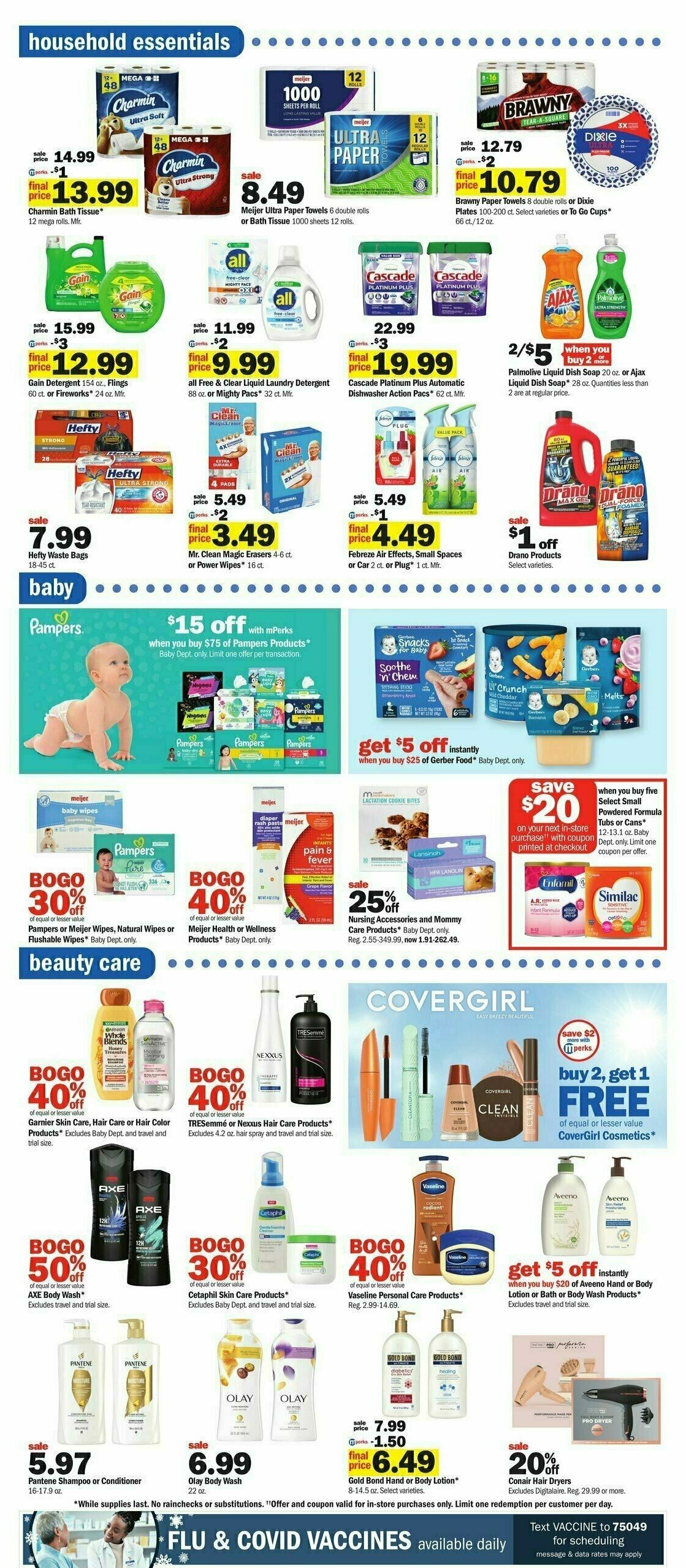 Meijer Weekly Ad from January 7