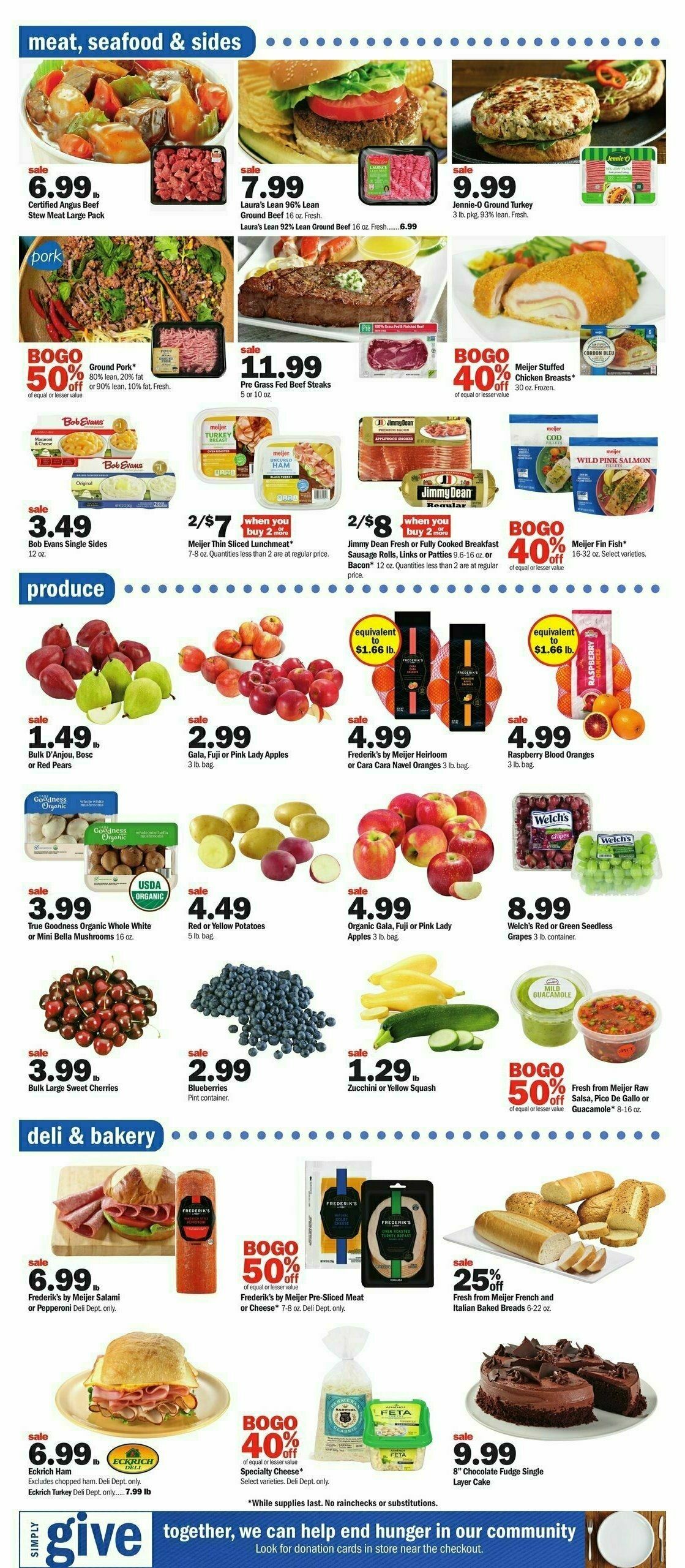 Meijer Weekly Ad from January 7