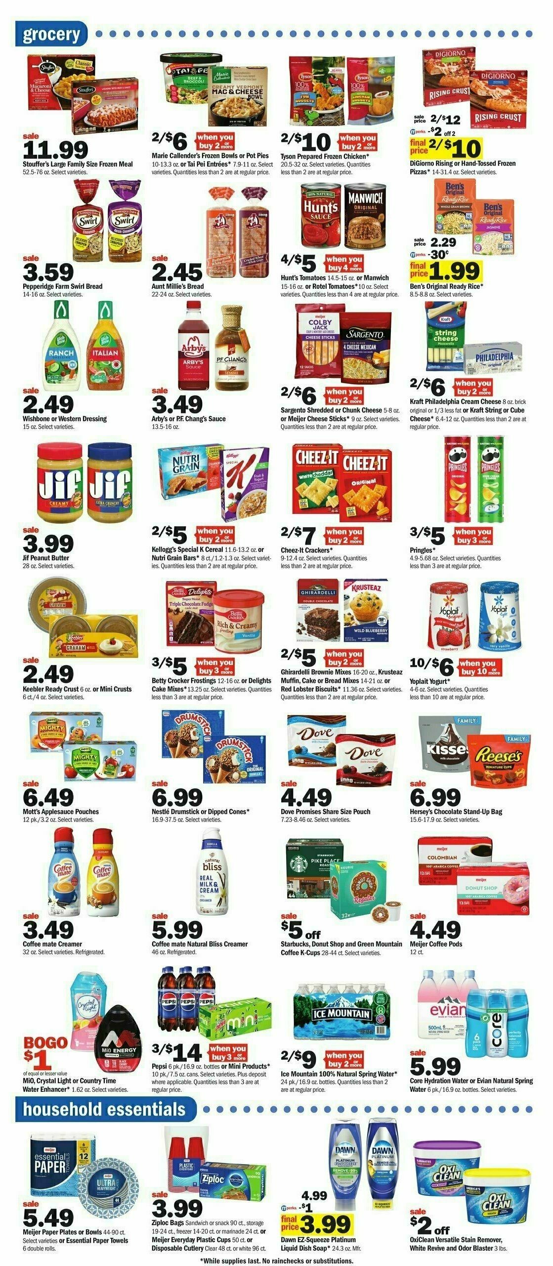 Meijer Weekly Ad from January 7