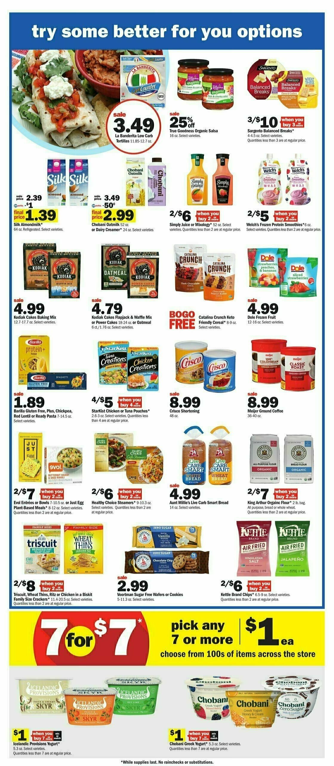 Meijer Weekly Ad from January 7