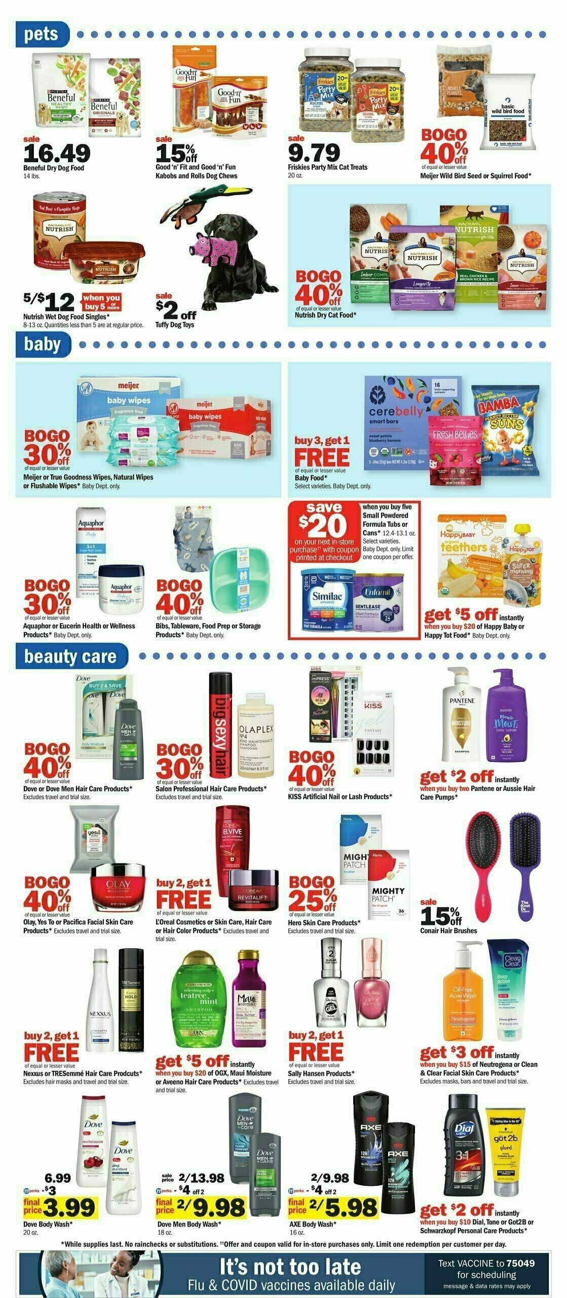 Meijer Weekly Ad from January 14