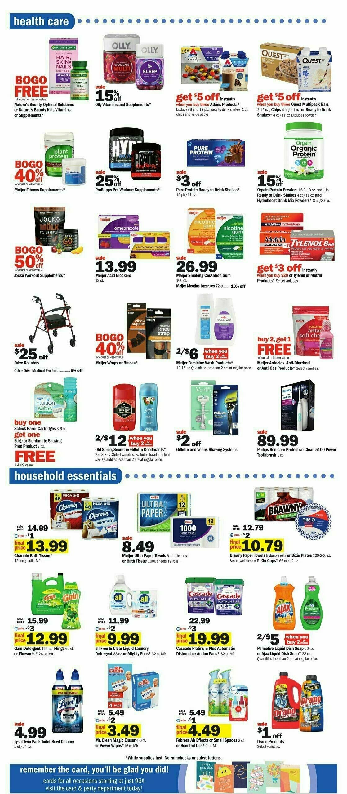 Meijer Weekly Ad from January 14