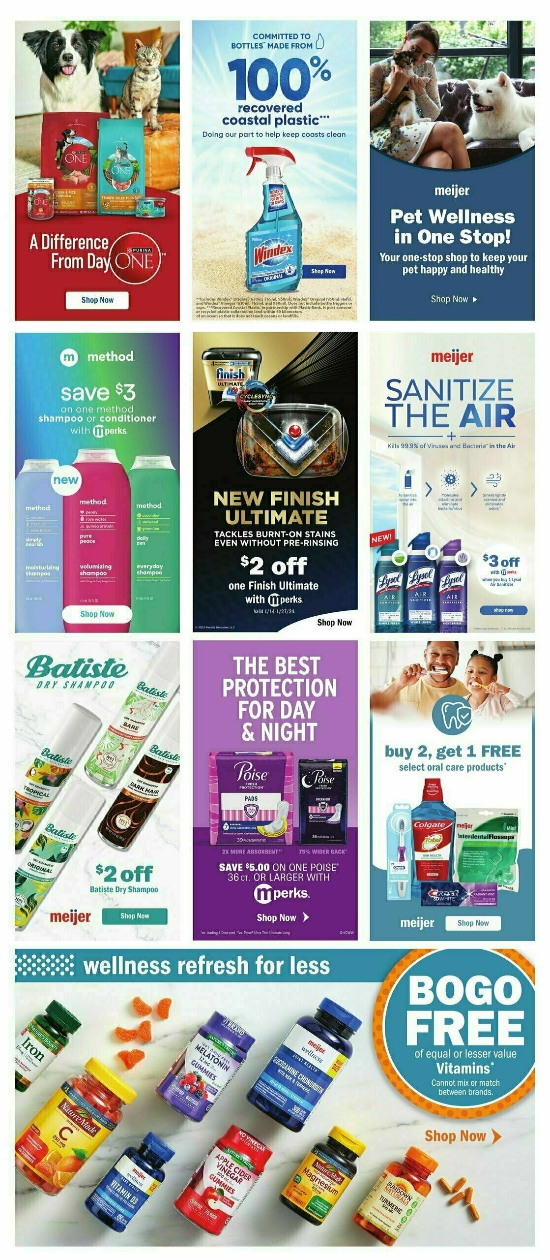 Meijer Weekly Ad from January 14