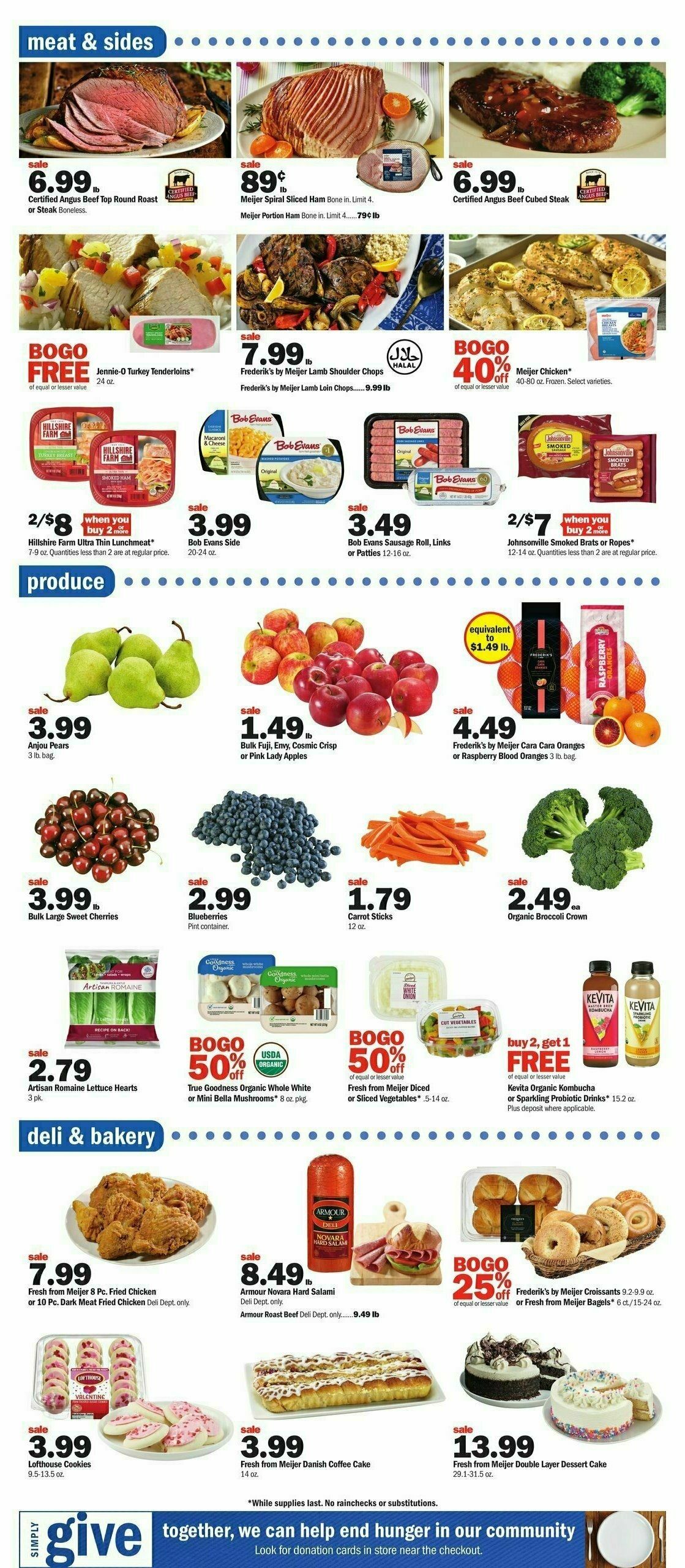 Meijer Weekly Ad from January 14