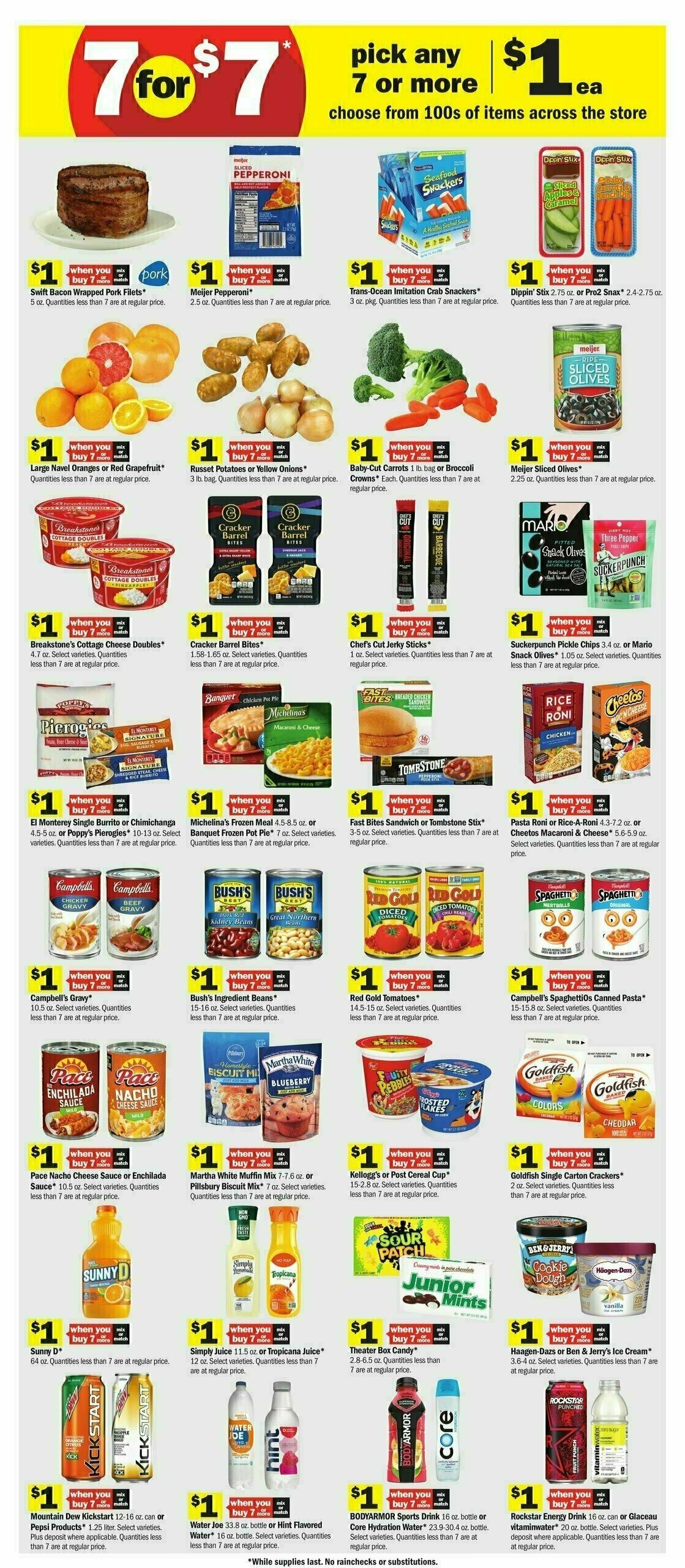 Meijer Weekly Ad from January 14