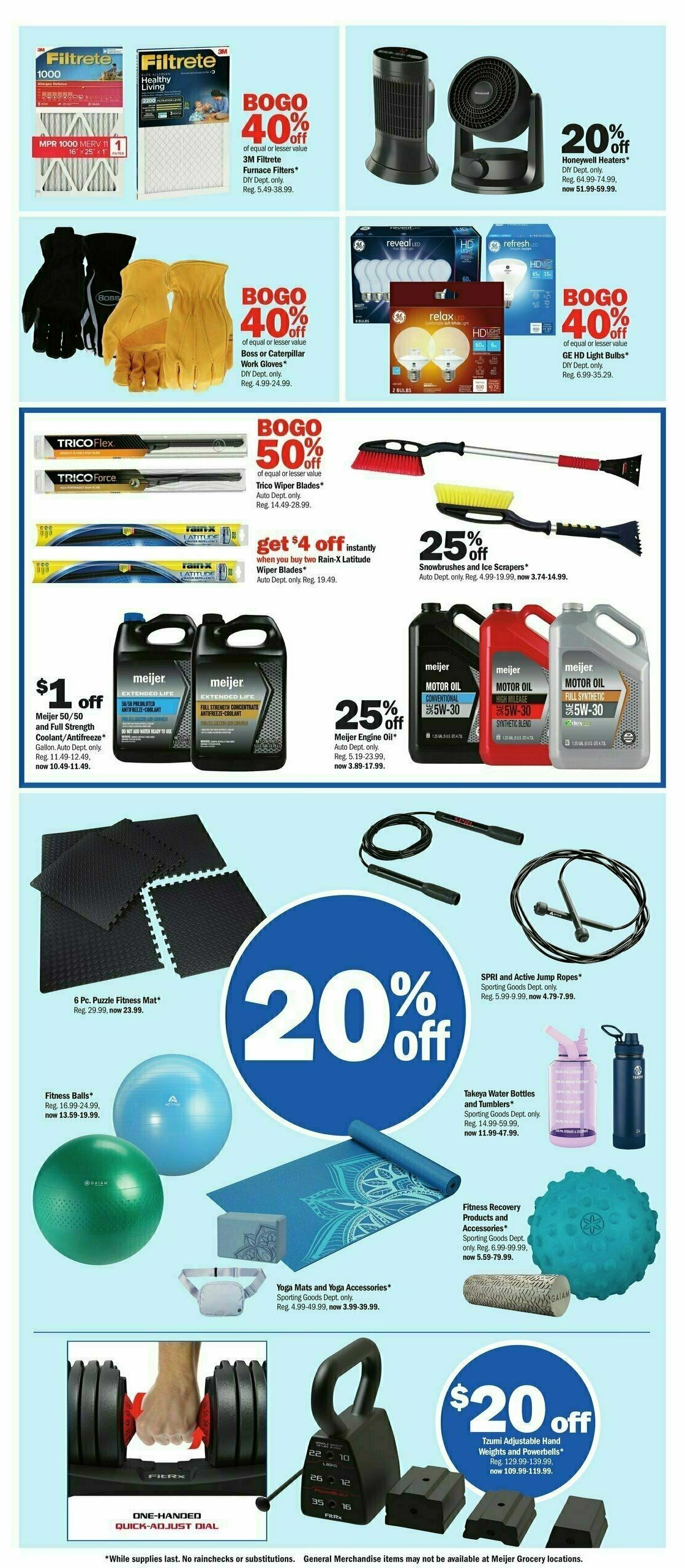 Meijer Weekly Ad from January 21