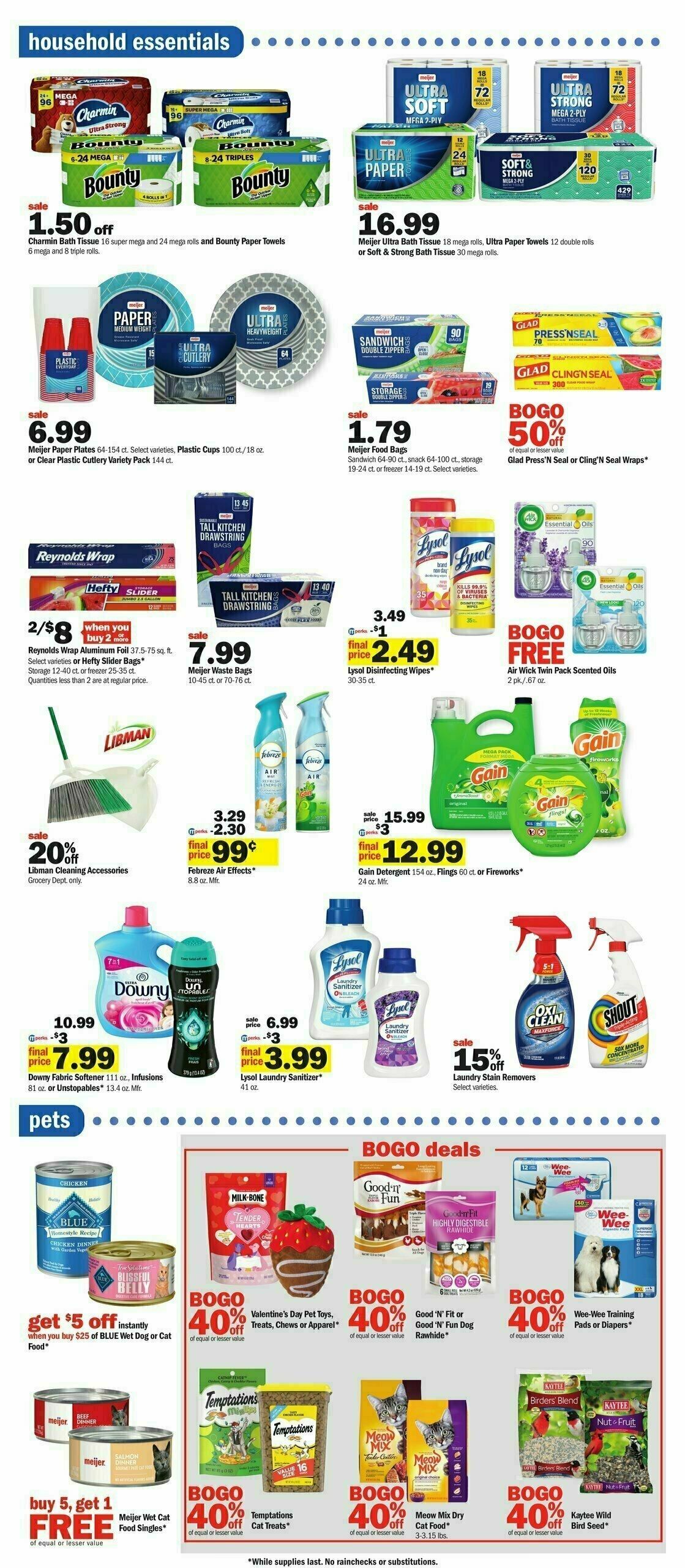 Meijer Weekly Ad from January 28