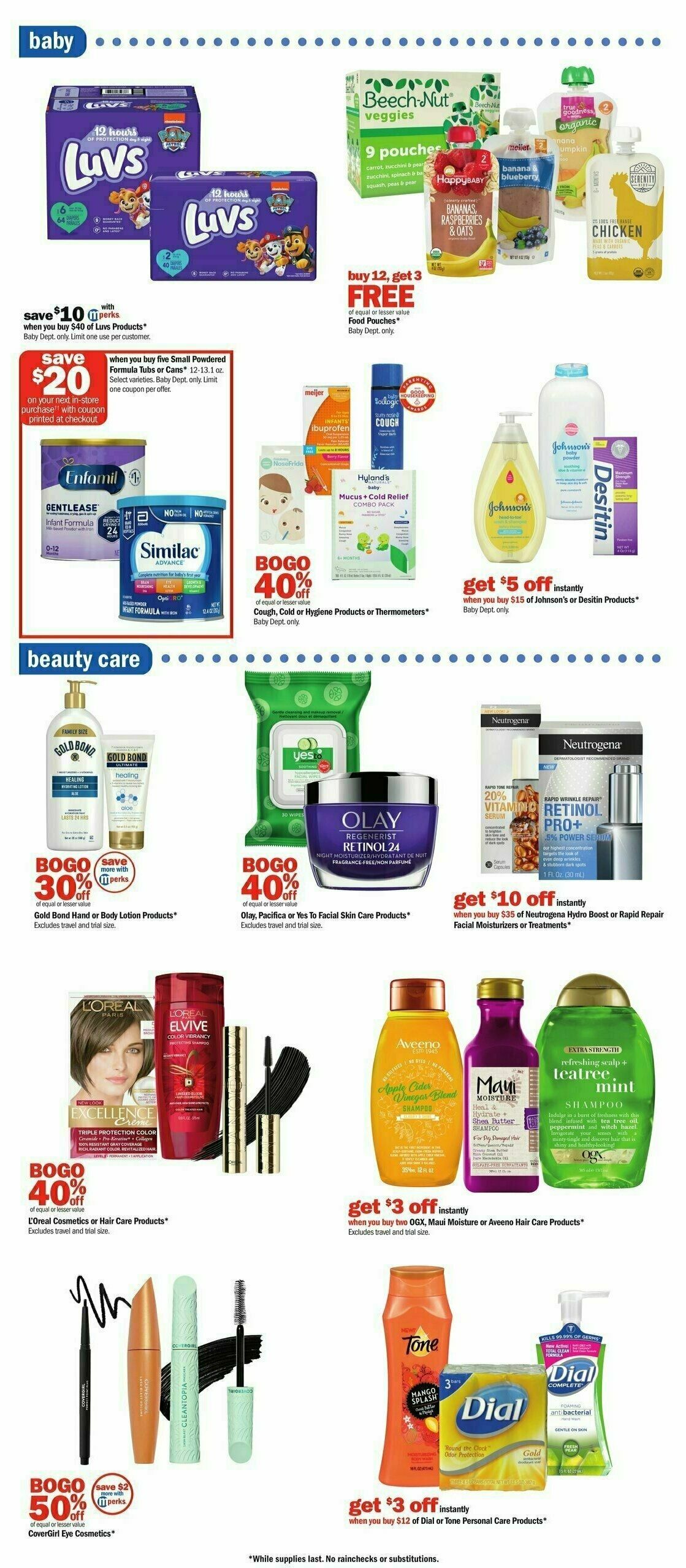 Meijer Weekly Ad from January 28