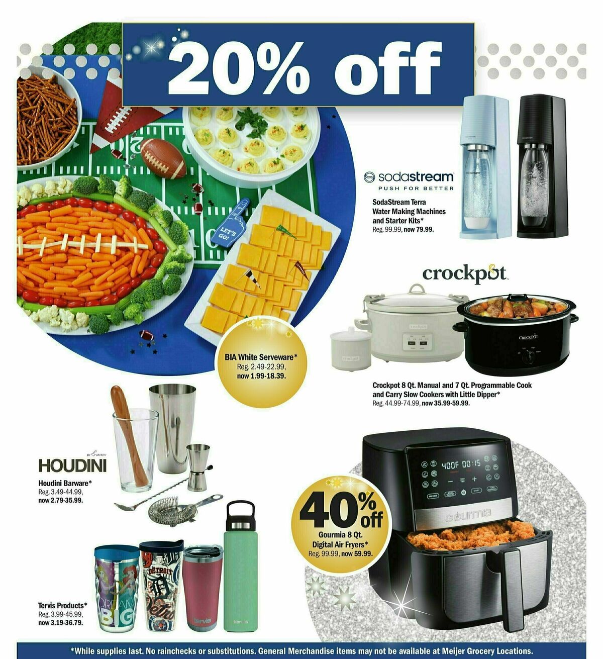 Meijer Super Bowl Weekly Ad from January 28