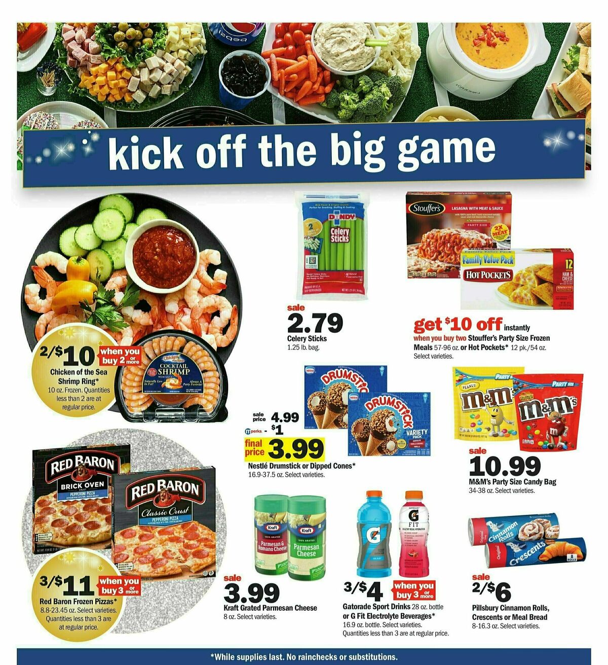 Meijer Super Bowl Weekly Ad from February 4