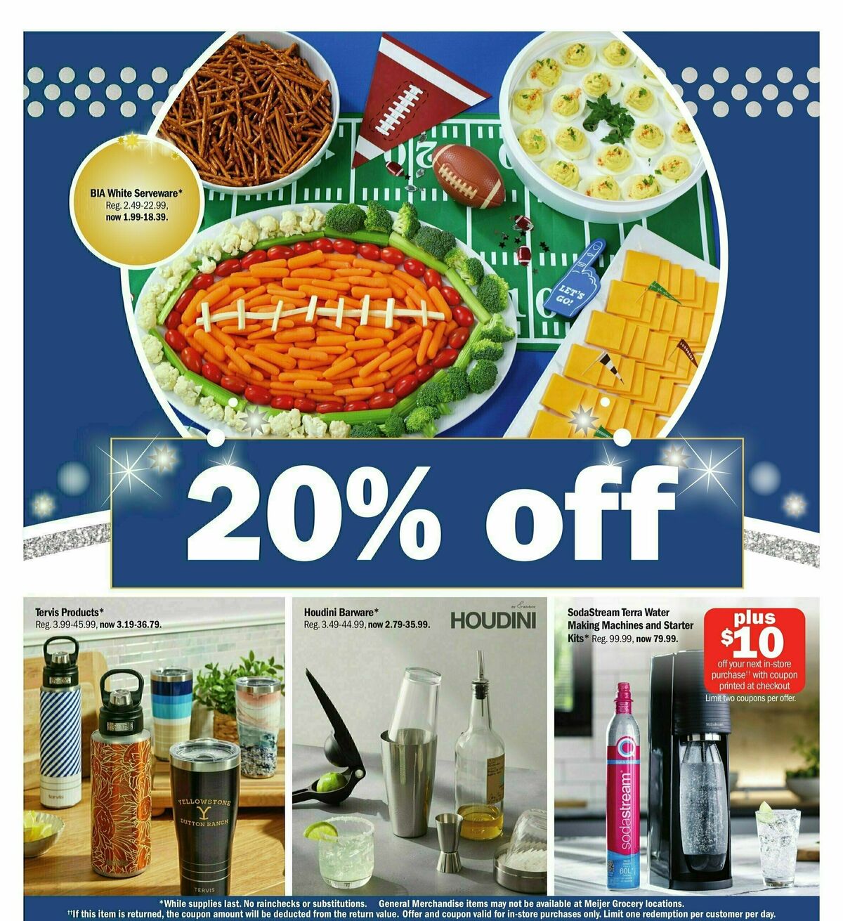 Meijer Super Bowl Weekly Ad from February 4