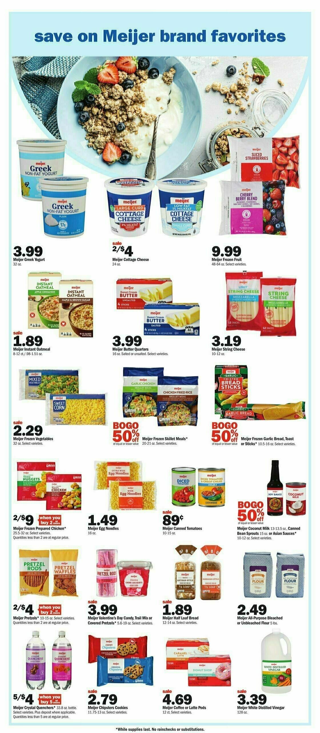 Meijer Weekly Ad from February 4