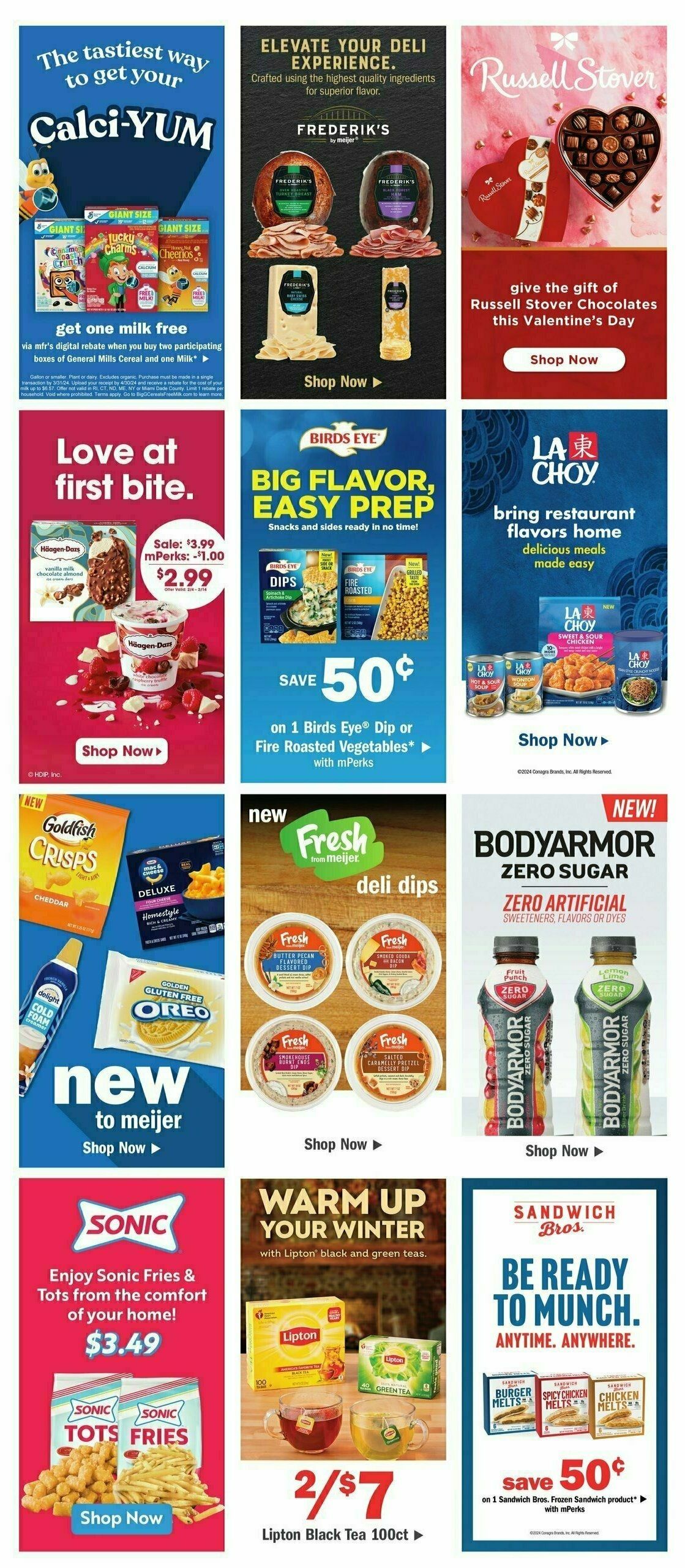 Meijer Weekly Ad from February 4