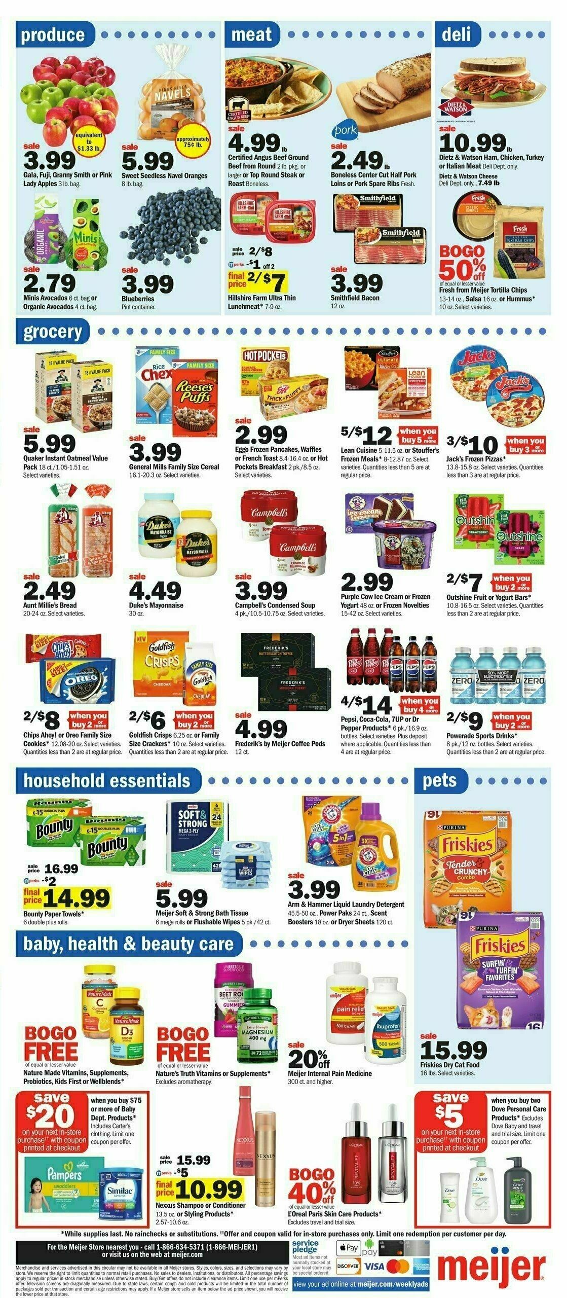 Meijer Weekly Ad from February 11