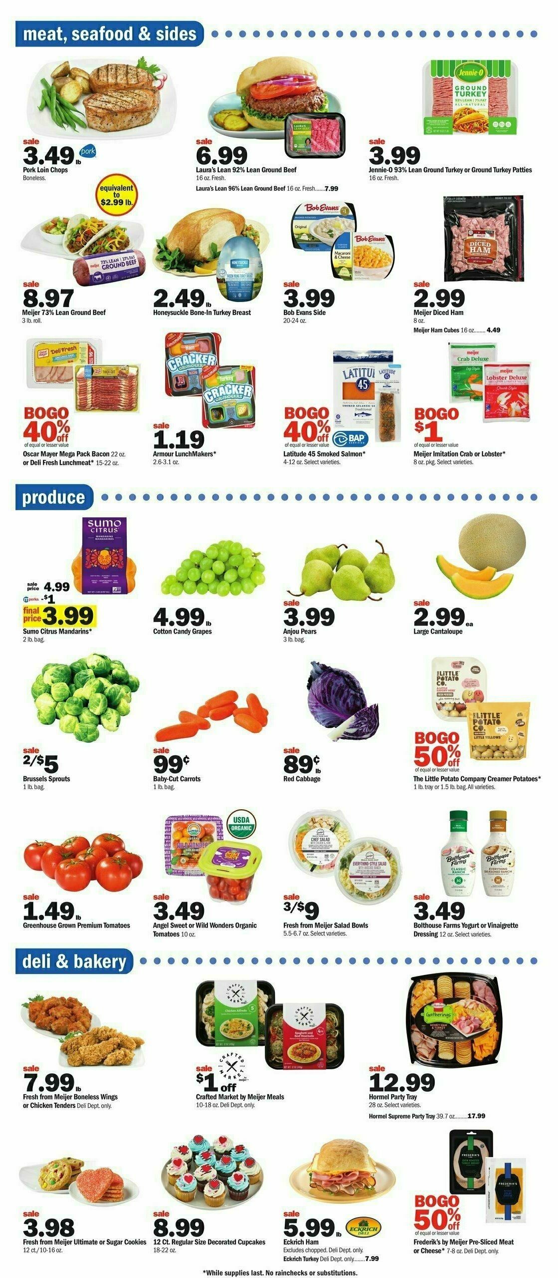 Meijer Weekly Ad from February 11