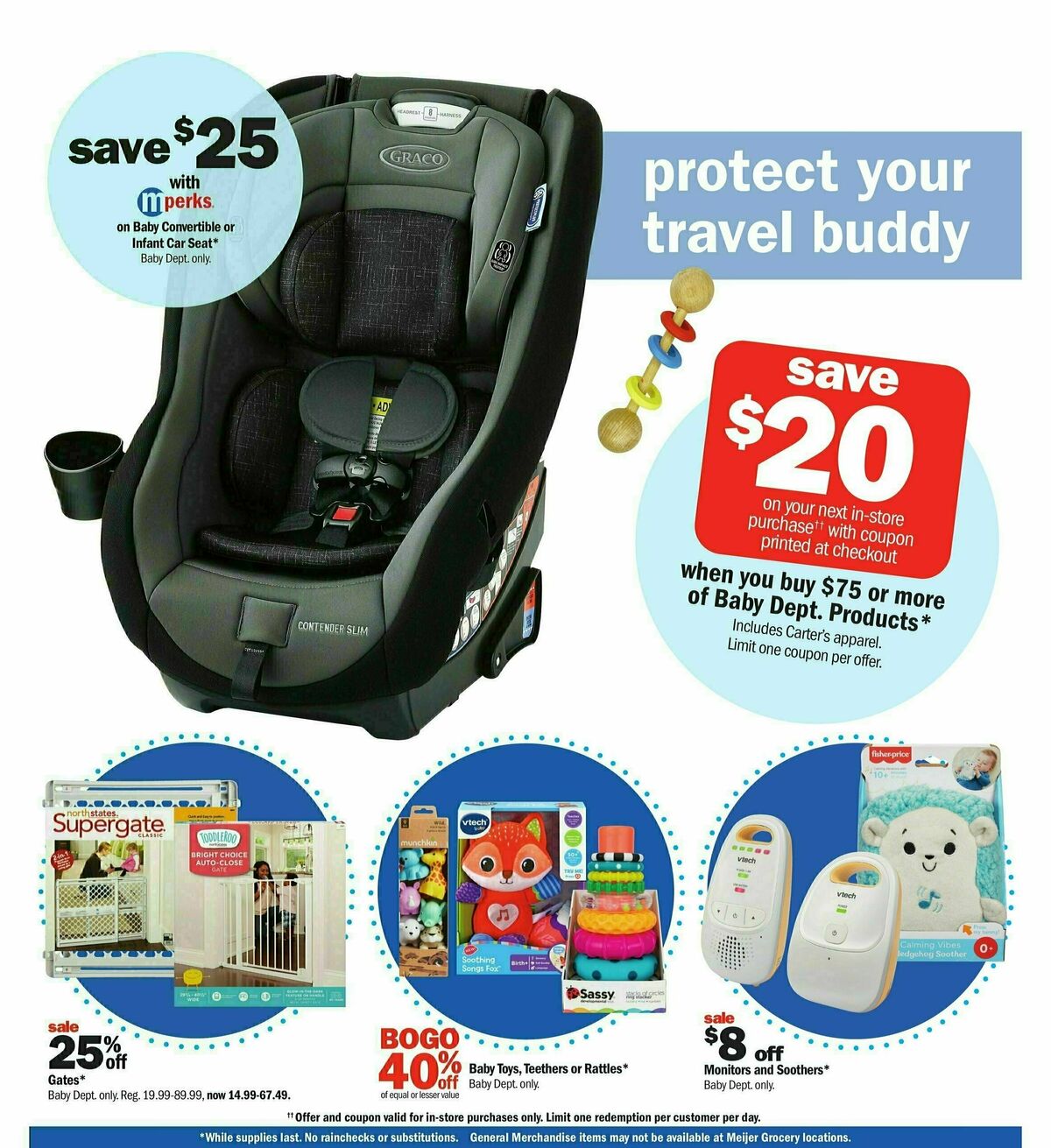 Meijer Baby Ad Weekly Ad from February 11