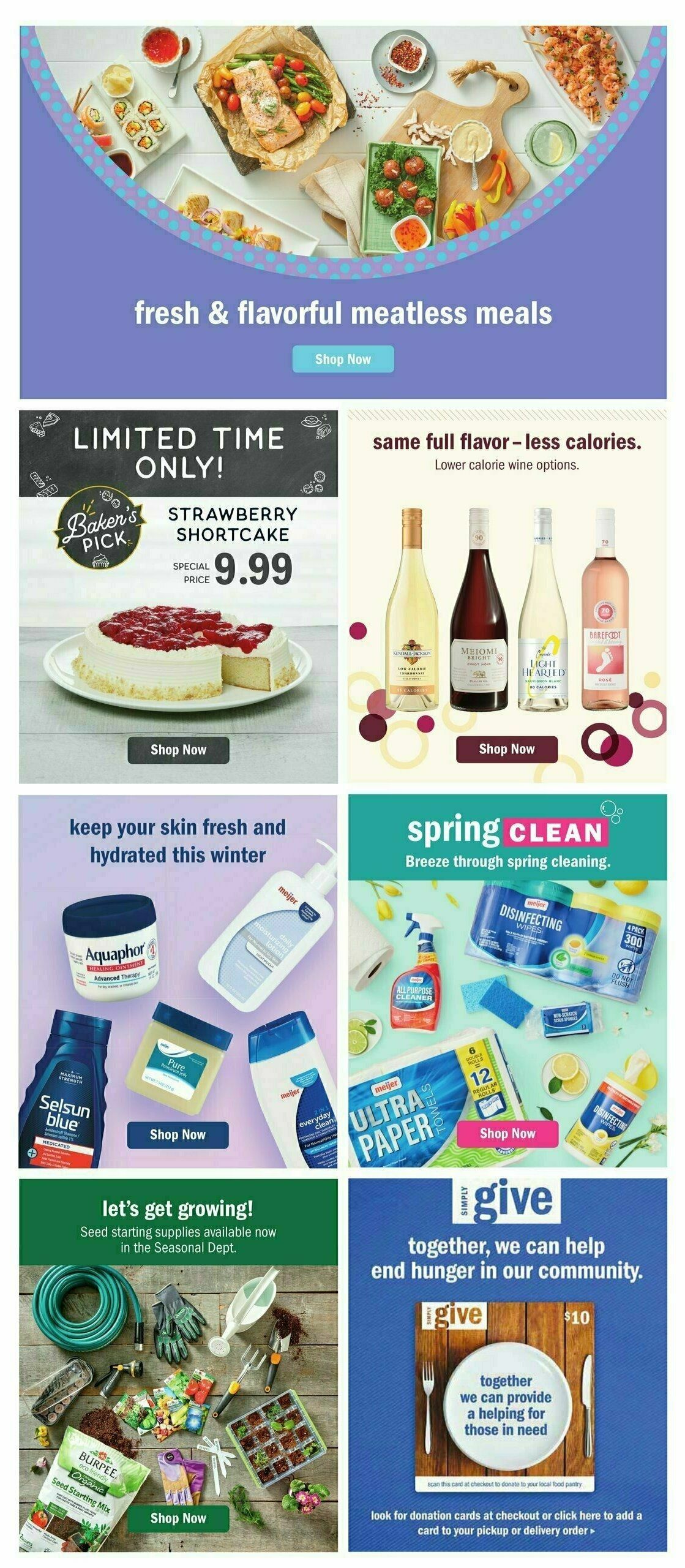 Meijer Weekly Ad from February 18