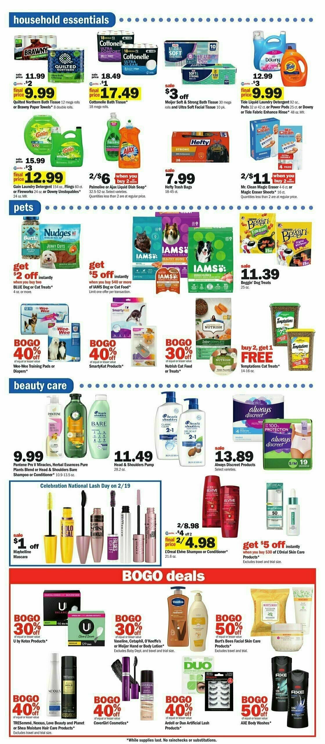 Meijer Weekly Ad from February 18