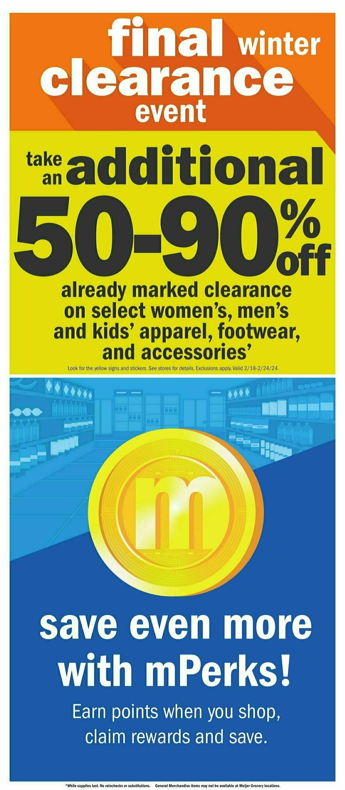 Meijer Weekly Ad from February 18