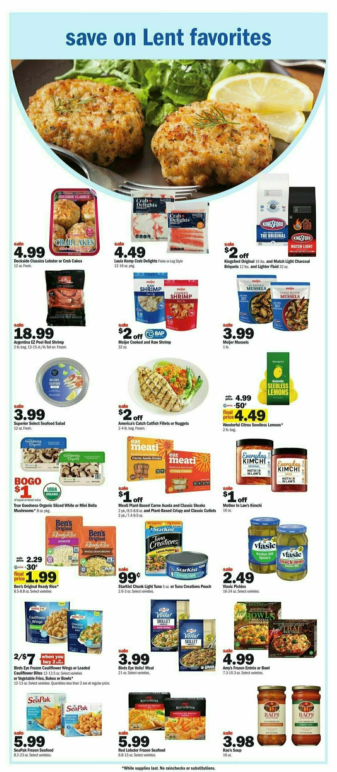 Meijer Weekly Ad from February 18