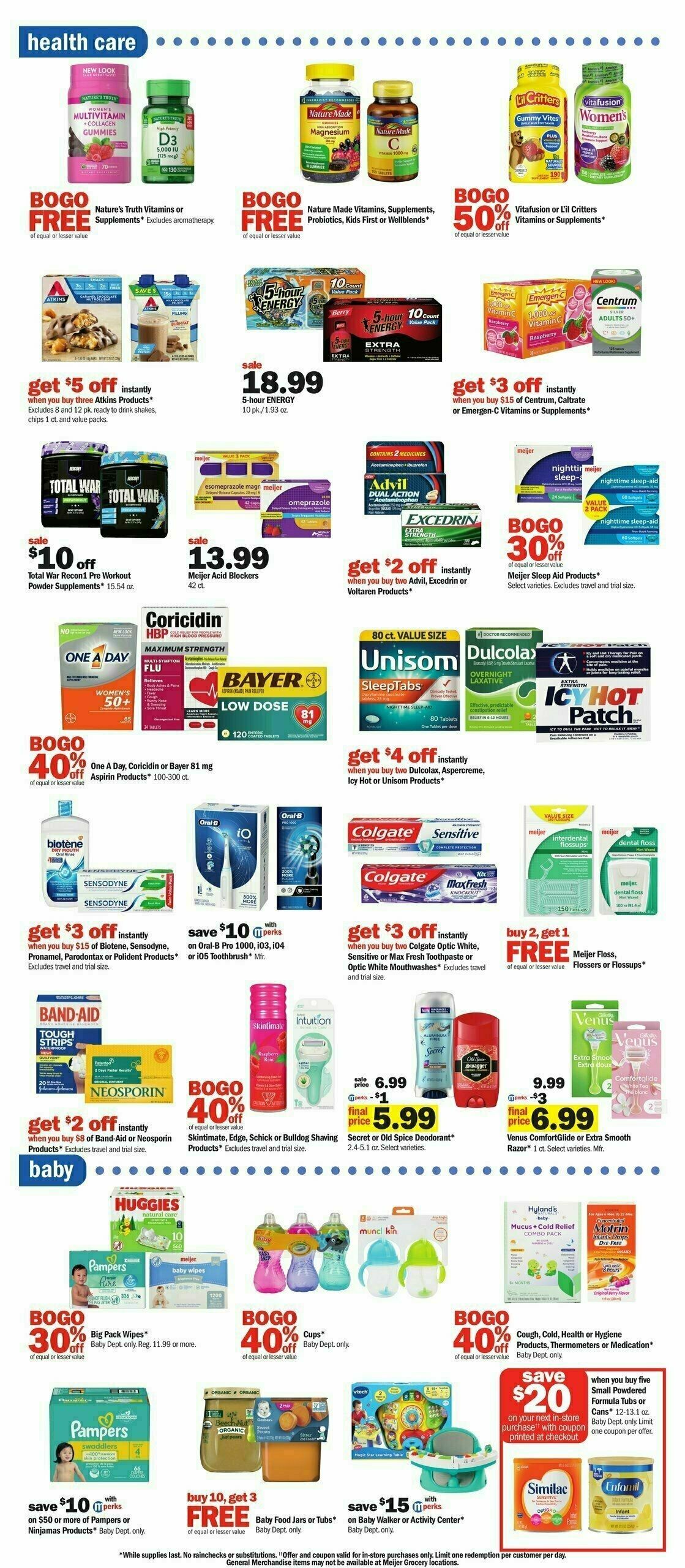 Meijer Weekly Ad from February 25