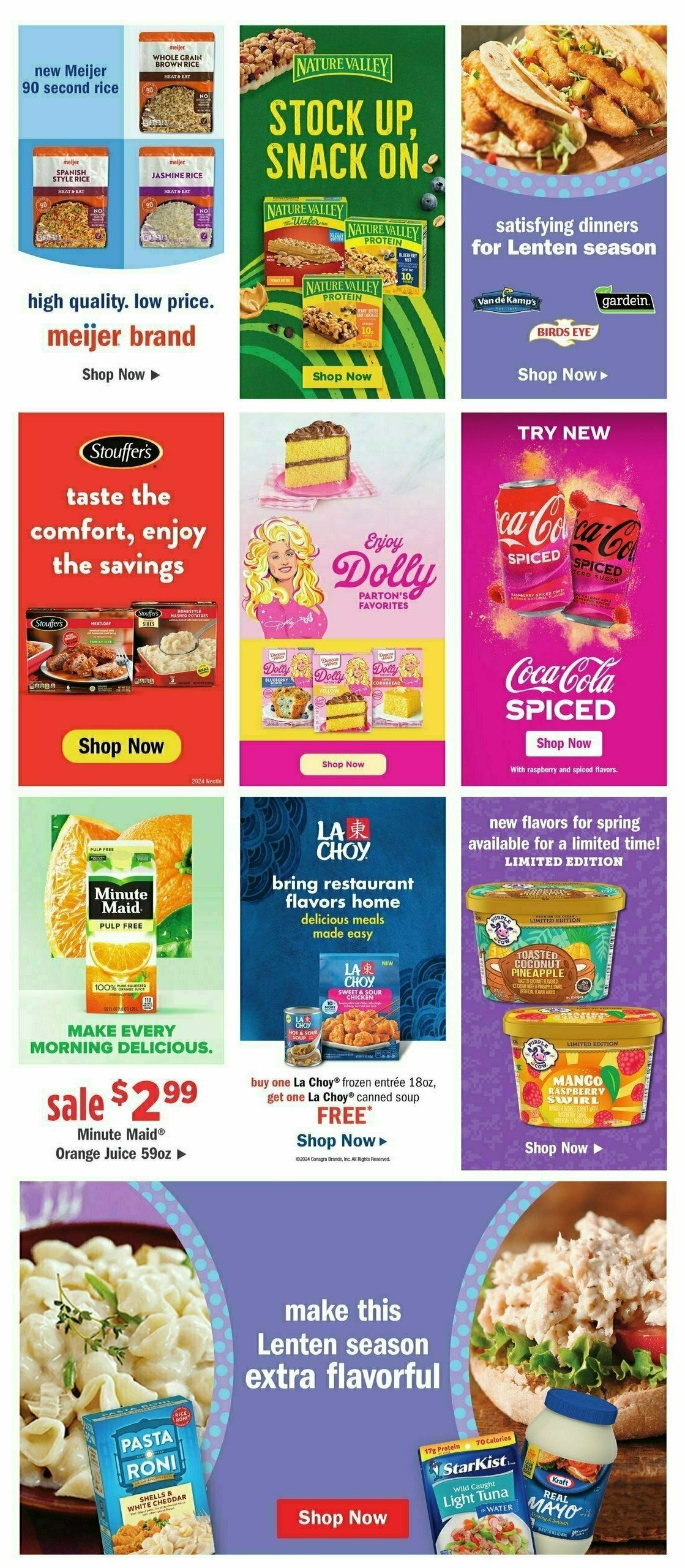 Meijer Weekly Ad from March 3