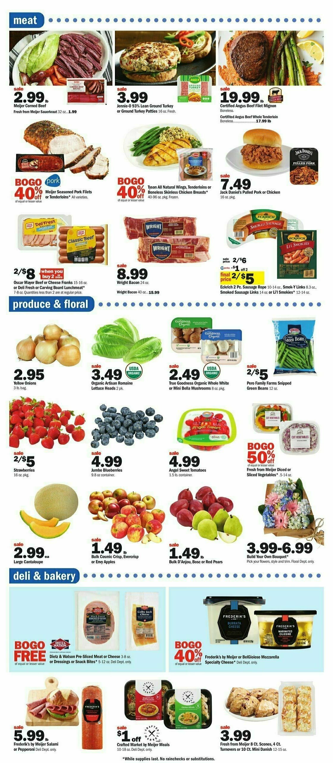 Meijer Weekly Ad from March 3