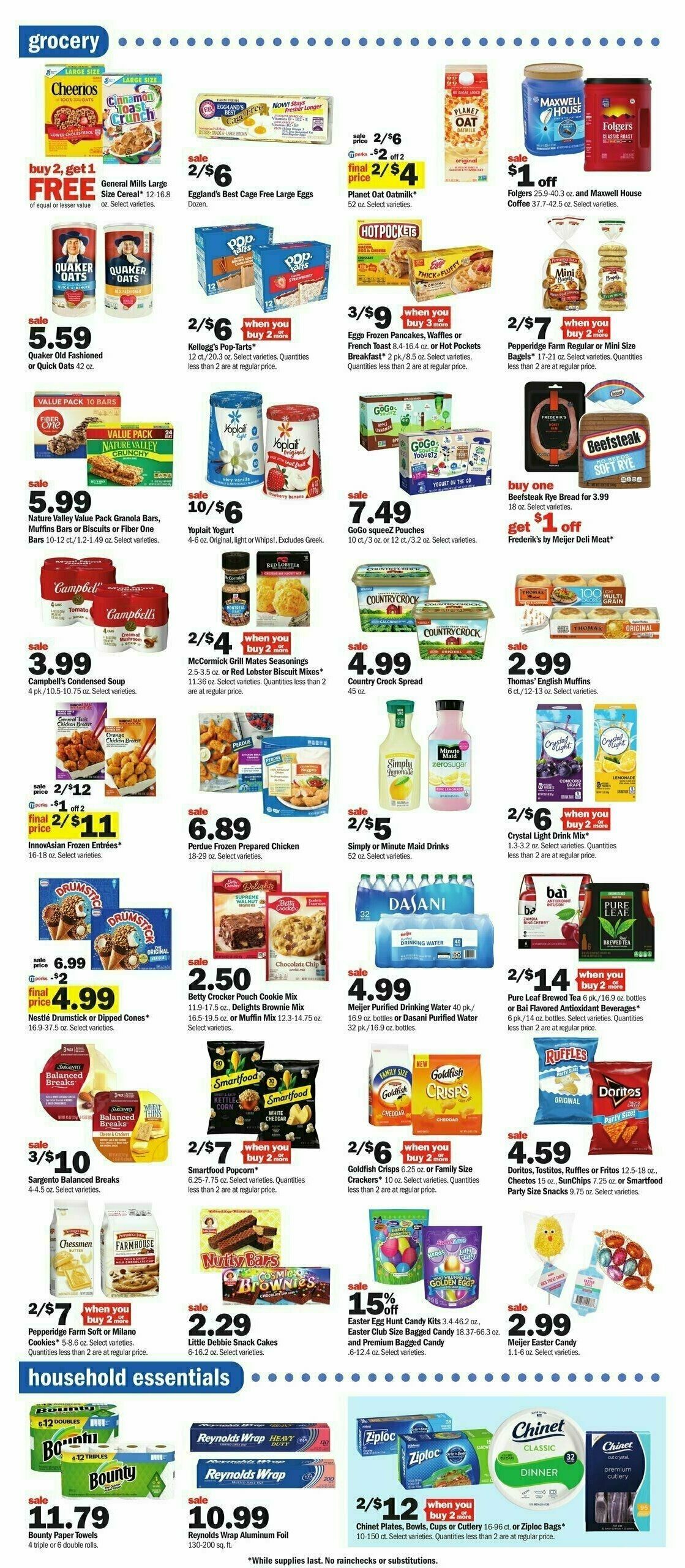 Meijer Weekly Ad from March 3