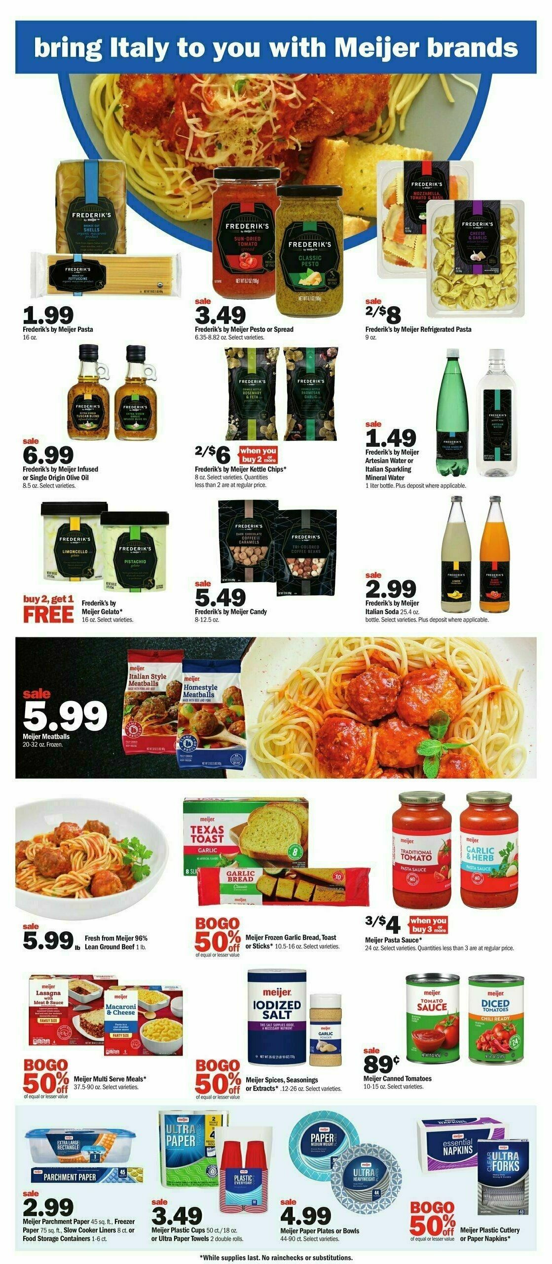 Meijer Weekly Ad from March 10