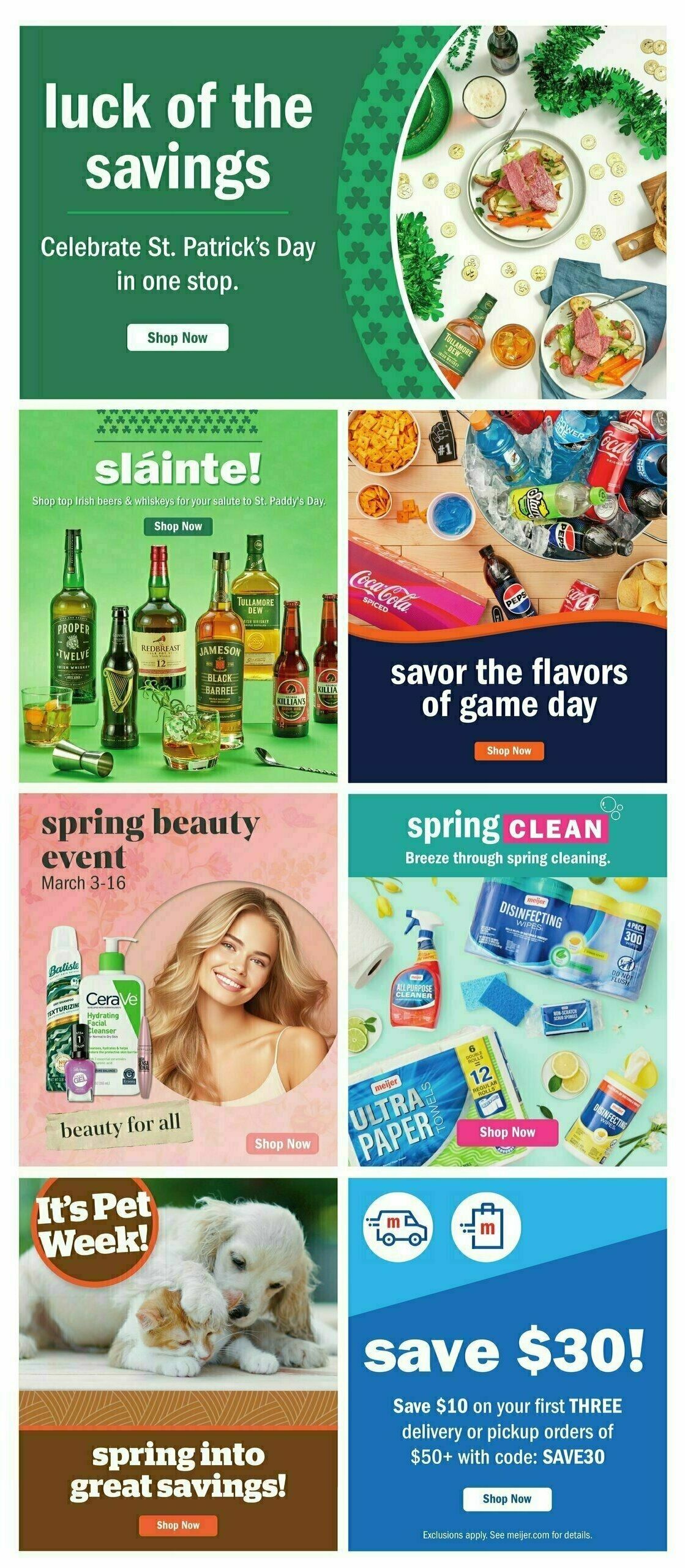 Meijer Weekly Ad from March 10