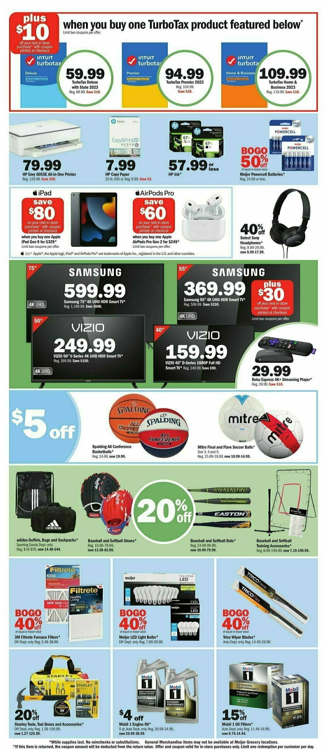 Meijer Weekly Ad from March 10