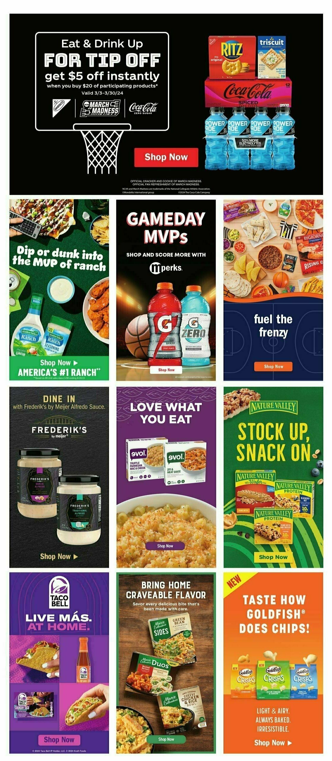 Meijer Weekly Ad from March 10