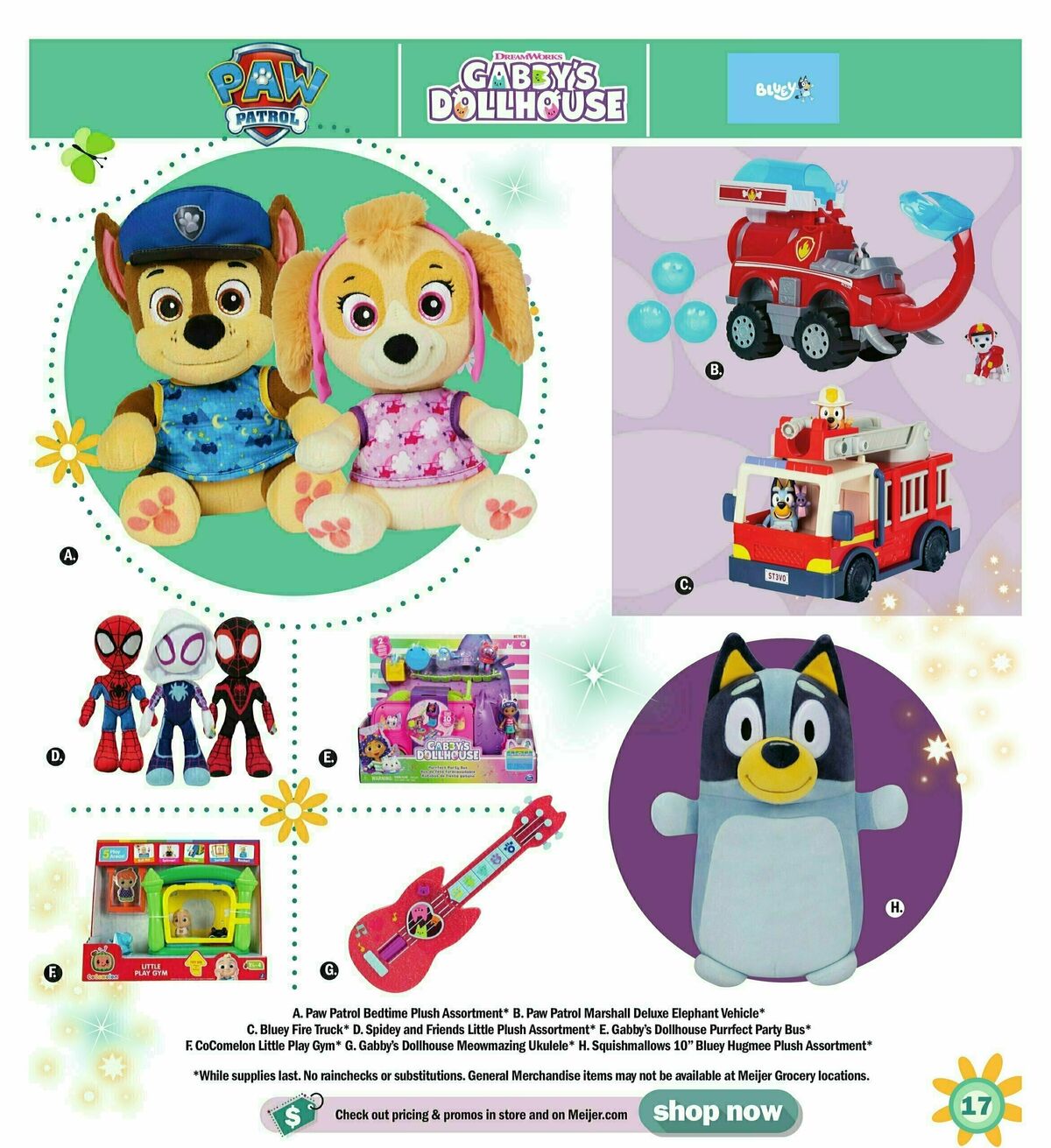 Meijer Easter Toy Guide Weekly Ad from March 17