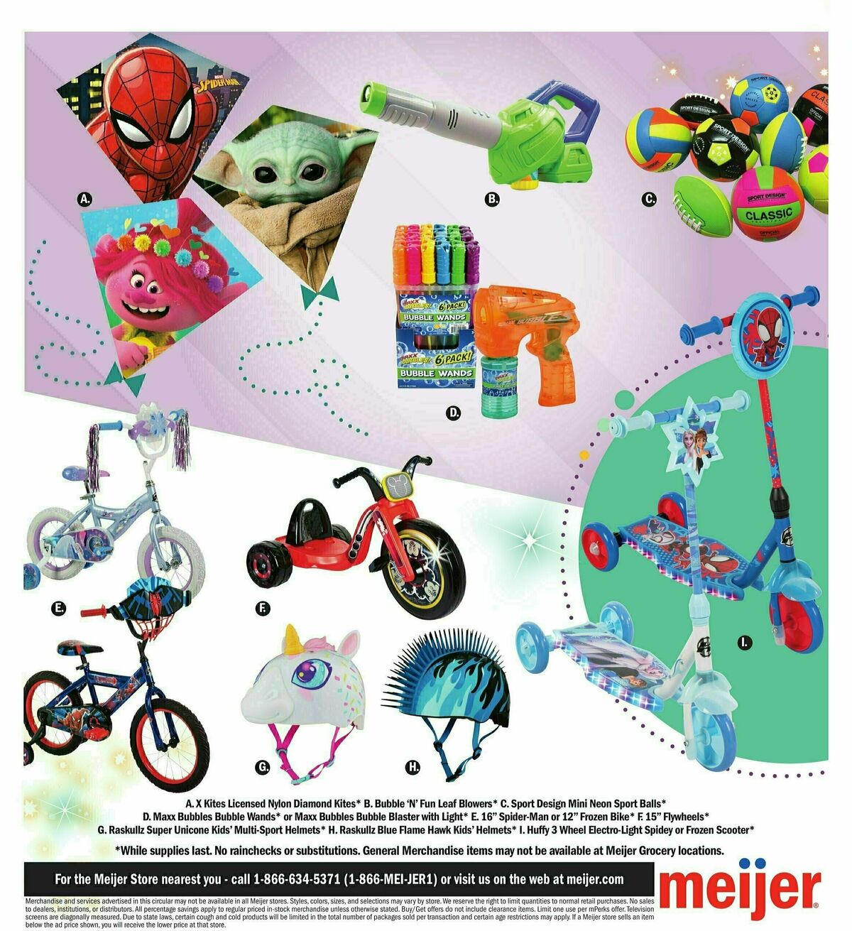 Meijer Easter Toy Guide Weekly Ad from March 17