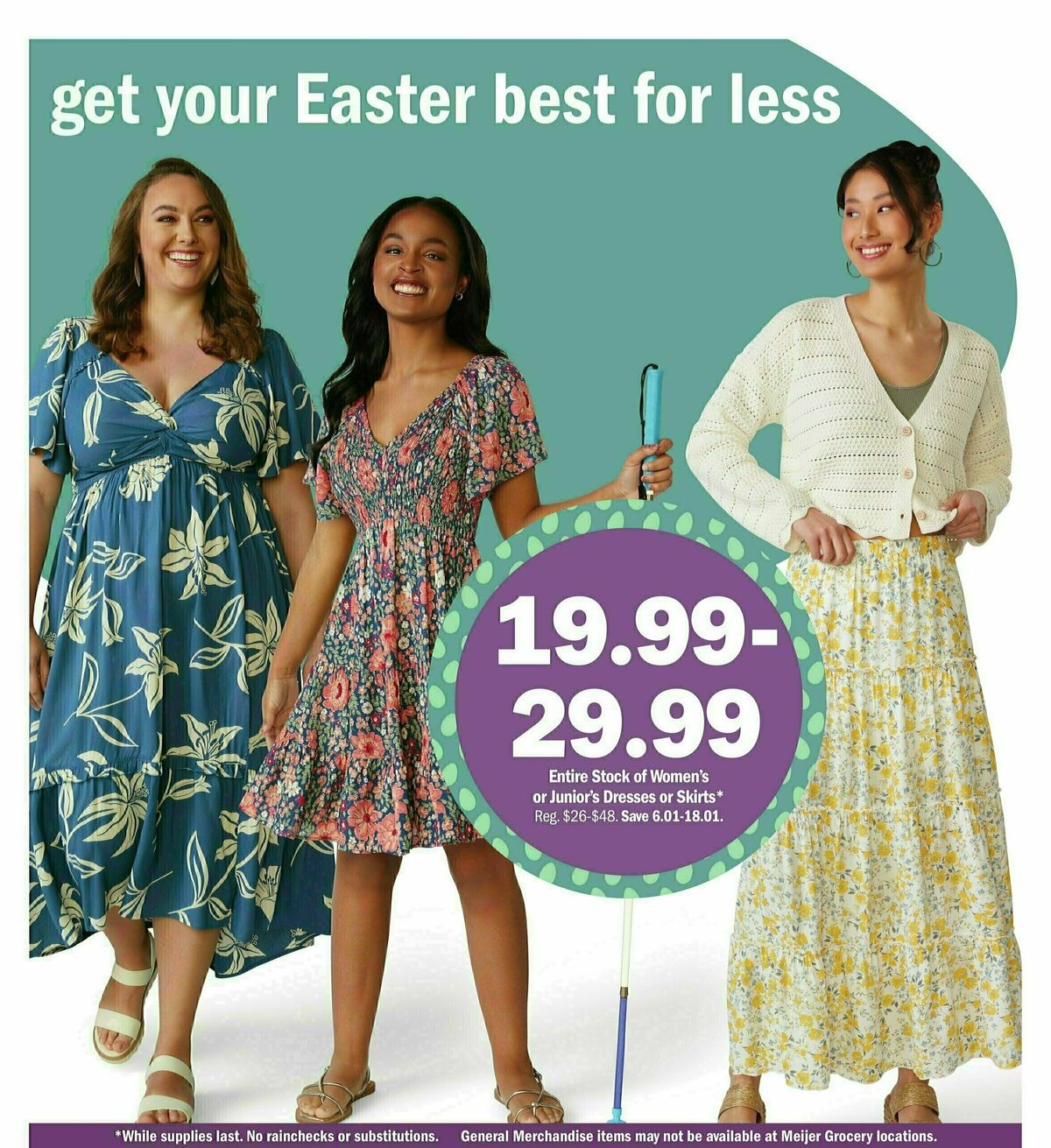 Meijer Easter Weekly Ad from March 17