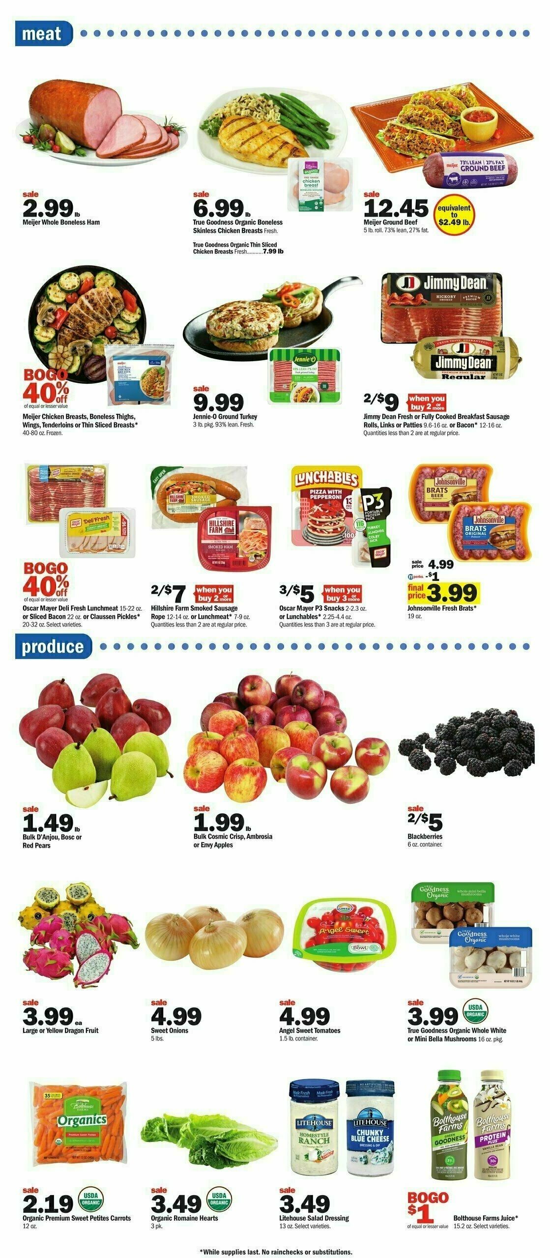 Meijer Weekly Ad from March 17