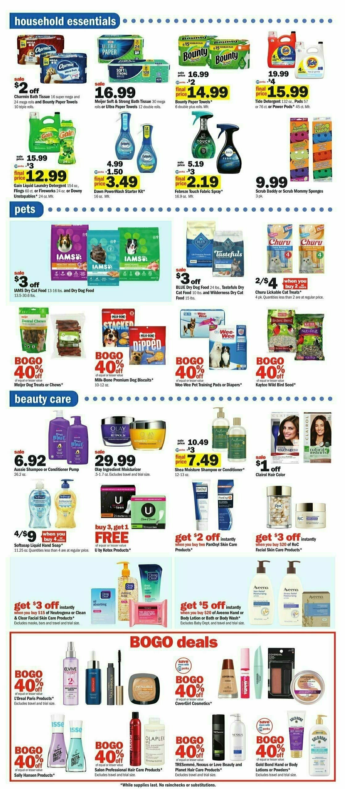 Meijer Weekly Ad from March 24