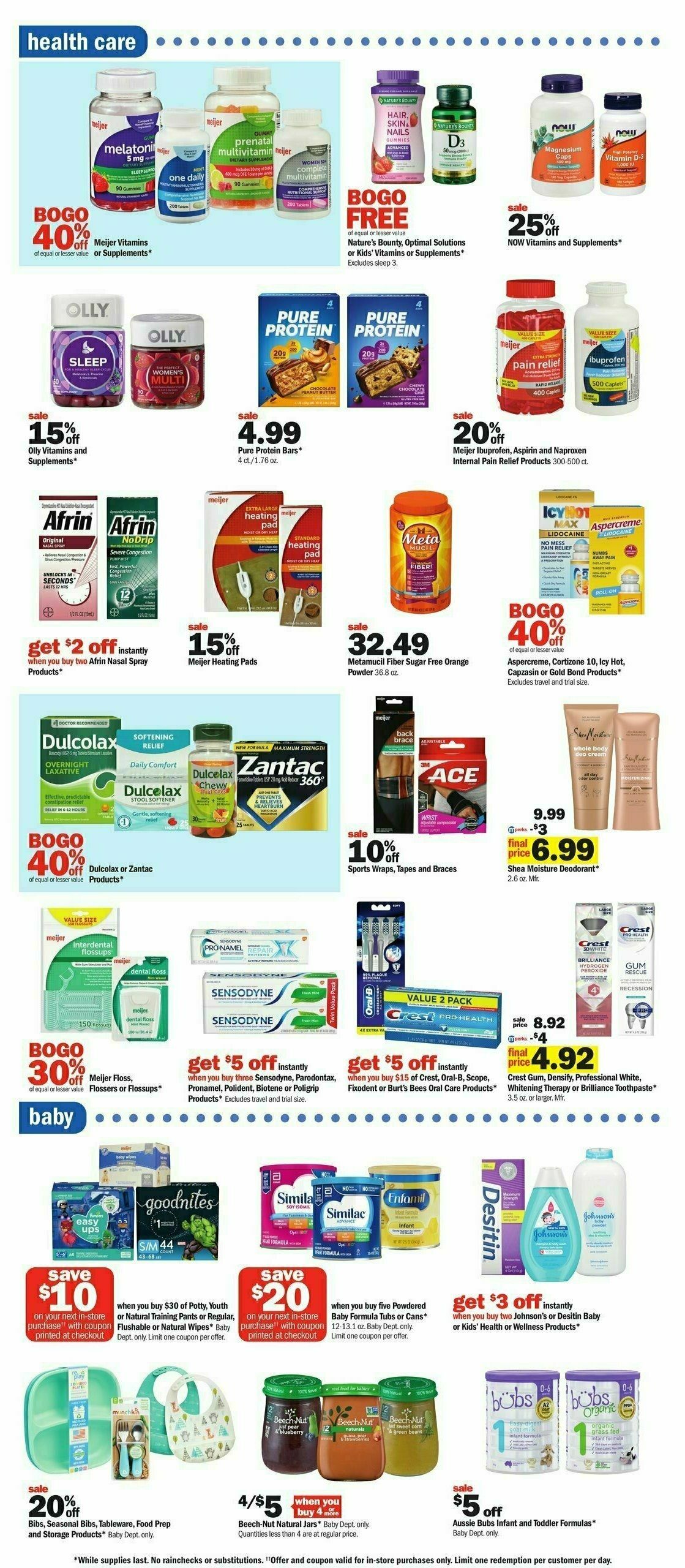 Meijer Weekly Ad from March 24