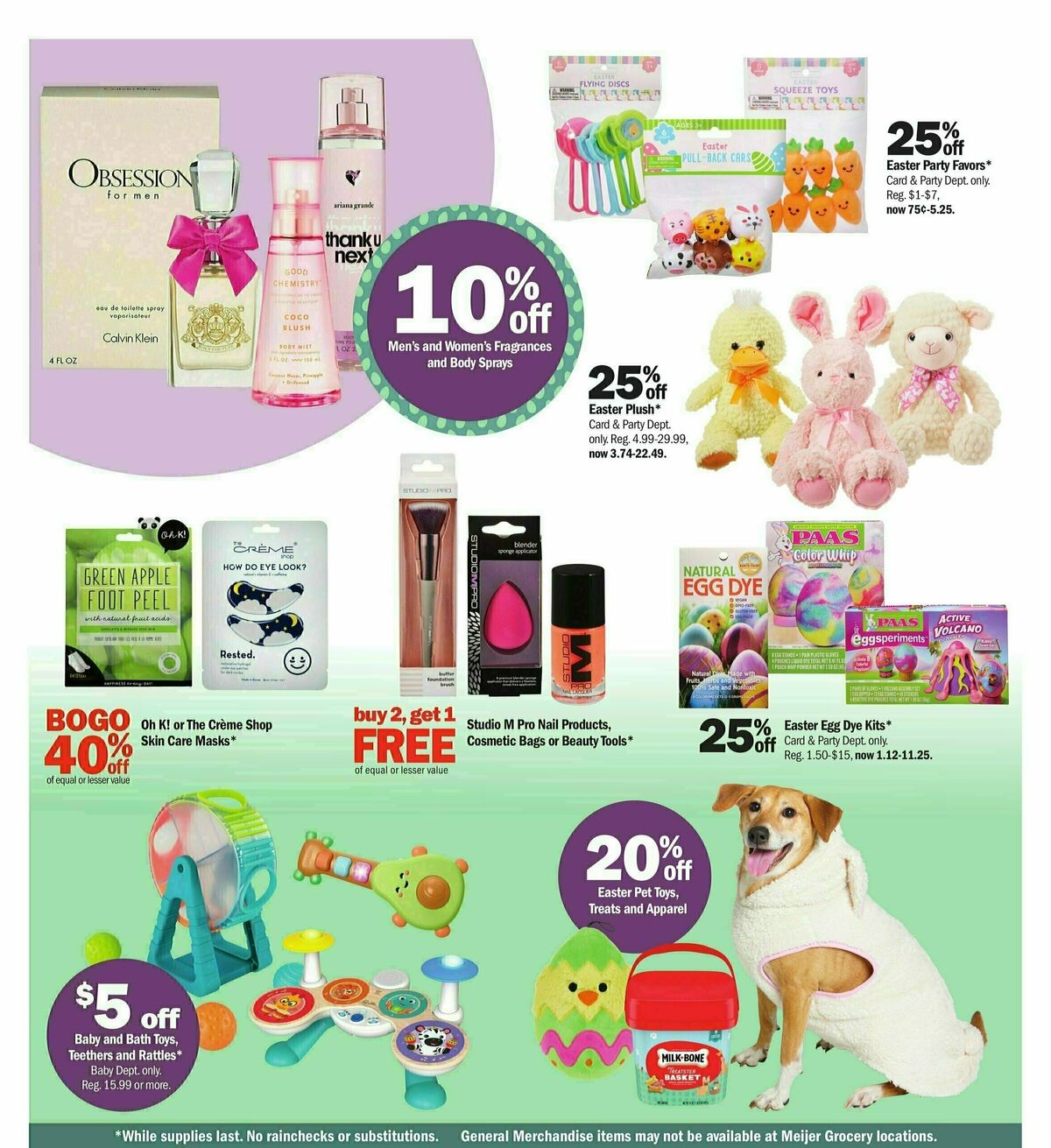 Meijer Easter Ad Weekly Ad from March 24