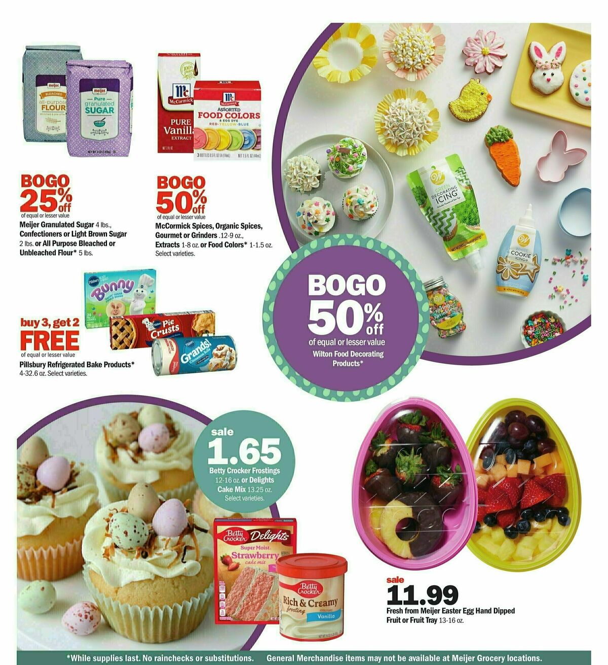 Meijer Easter Ad Weekly Ad from March 24