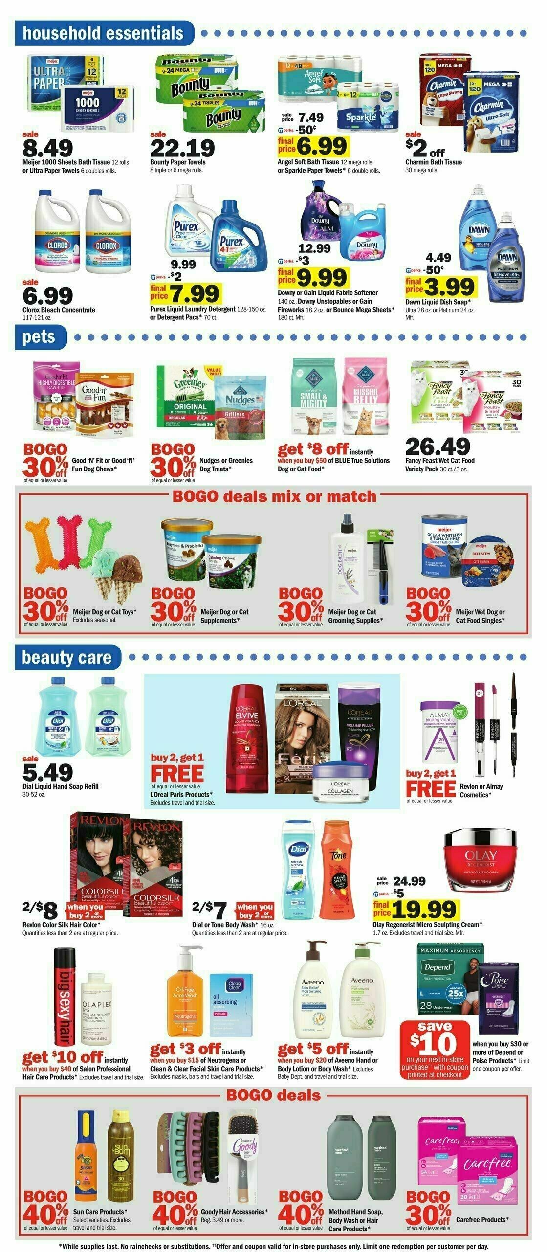 Meijer Weekly Ad from March 31